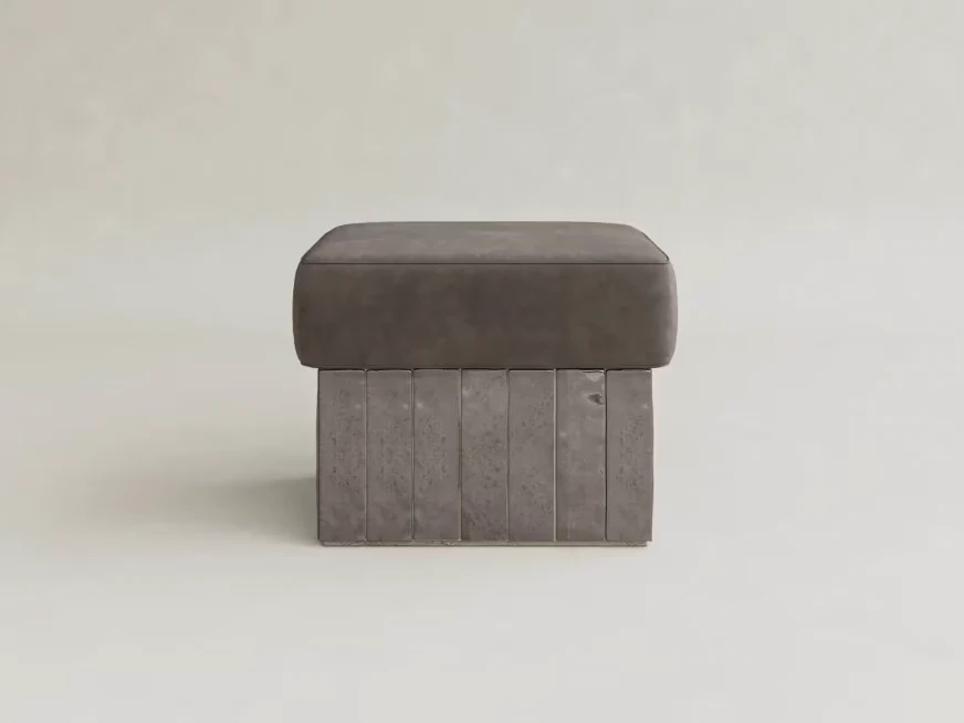 GALERIE NAINOA LUME STOOL 02 W21.5" x D18.75" x H16.75"