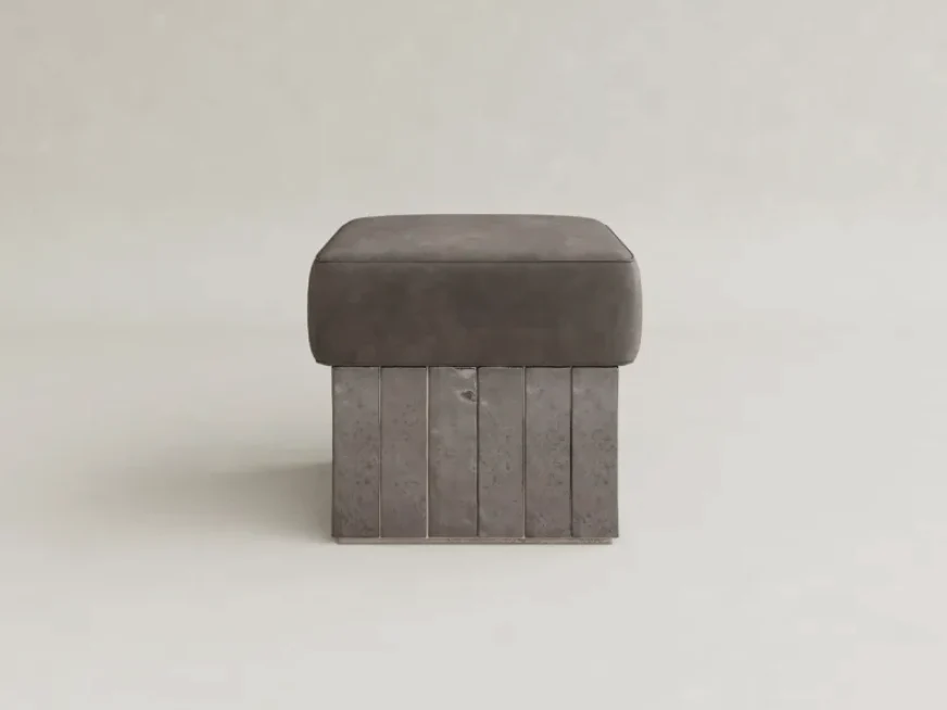 GALERIE NAINOA LUME STOOL 02 W21.5" x D18.75" x H16.75" - Image 3