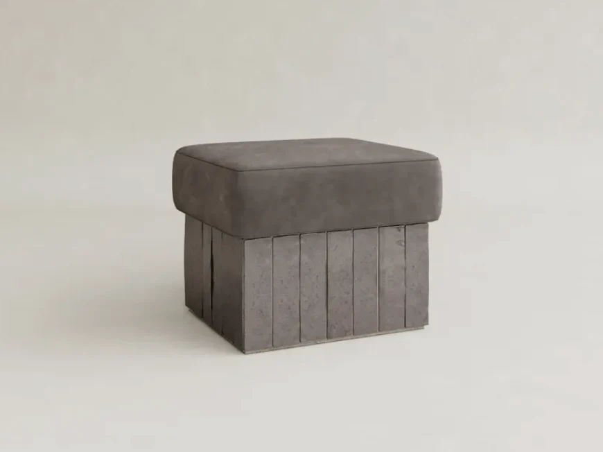 GALERIE NAINOA LUME STOOL 02 W21.5" x D18.75" x H16.75" - Image 4