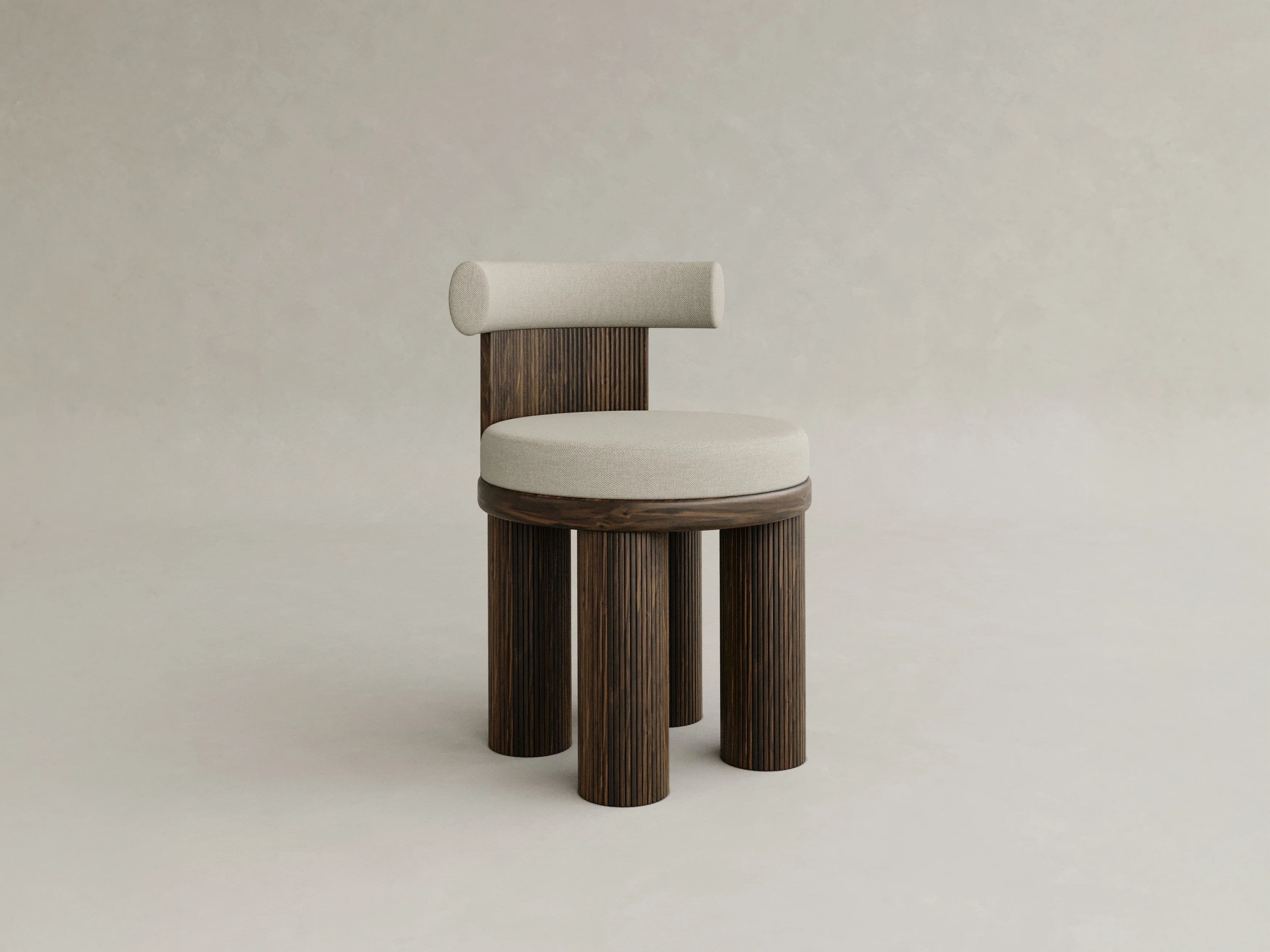 GALERIE NAINOA TORU CHAIR 01 W18.25" x D18.75" x H26.75" x SH17.75"