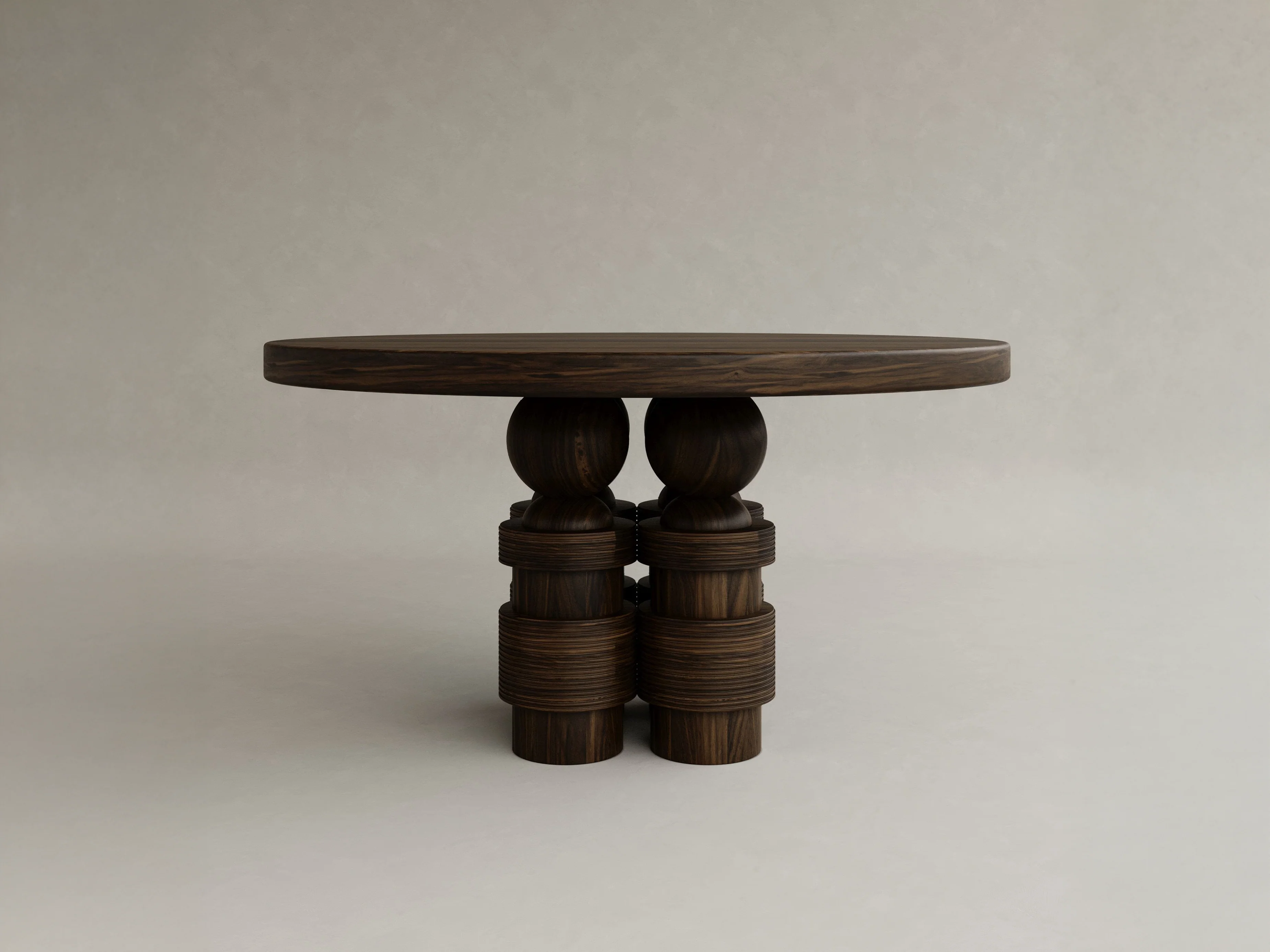GALERIE NAINOA TORU DINING TABLE 01 W57.5" x D57.5" x H30"