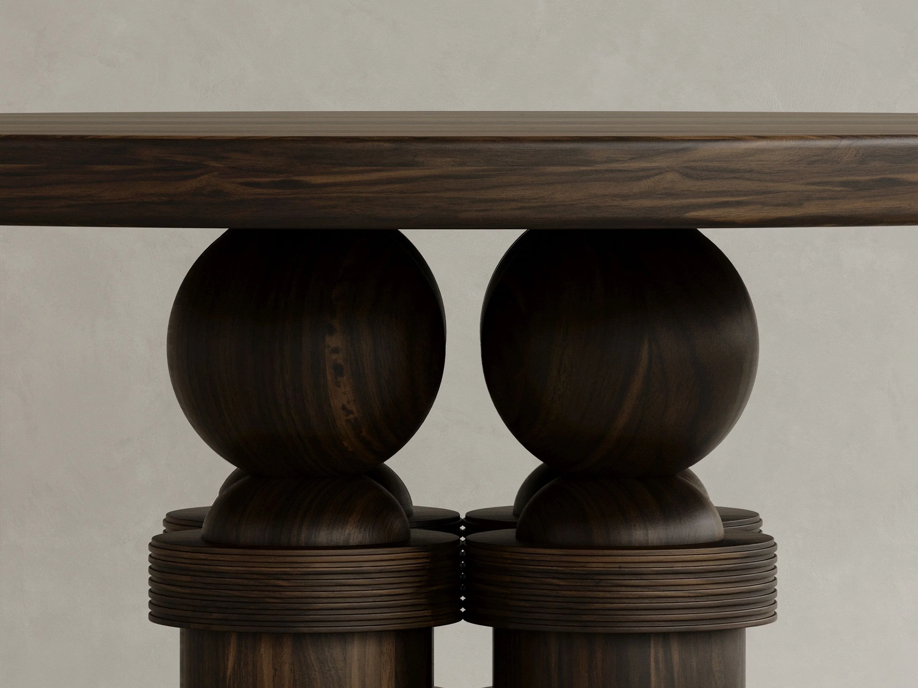 GALERIE NAINOA TORU DINING TABLE 01 W57.5" x D57.5" x H30" - Image 3