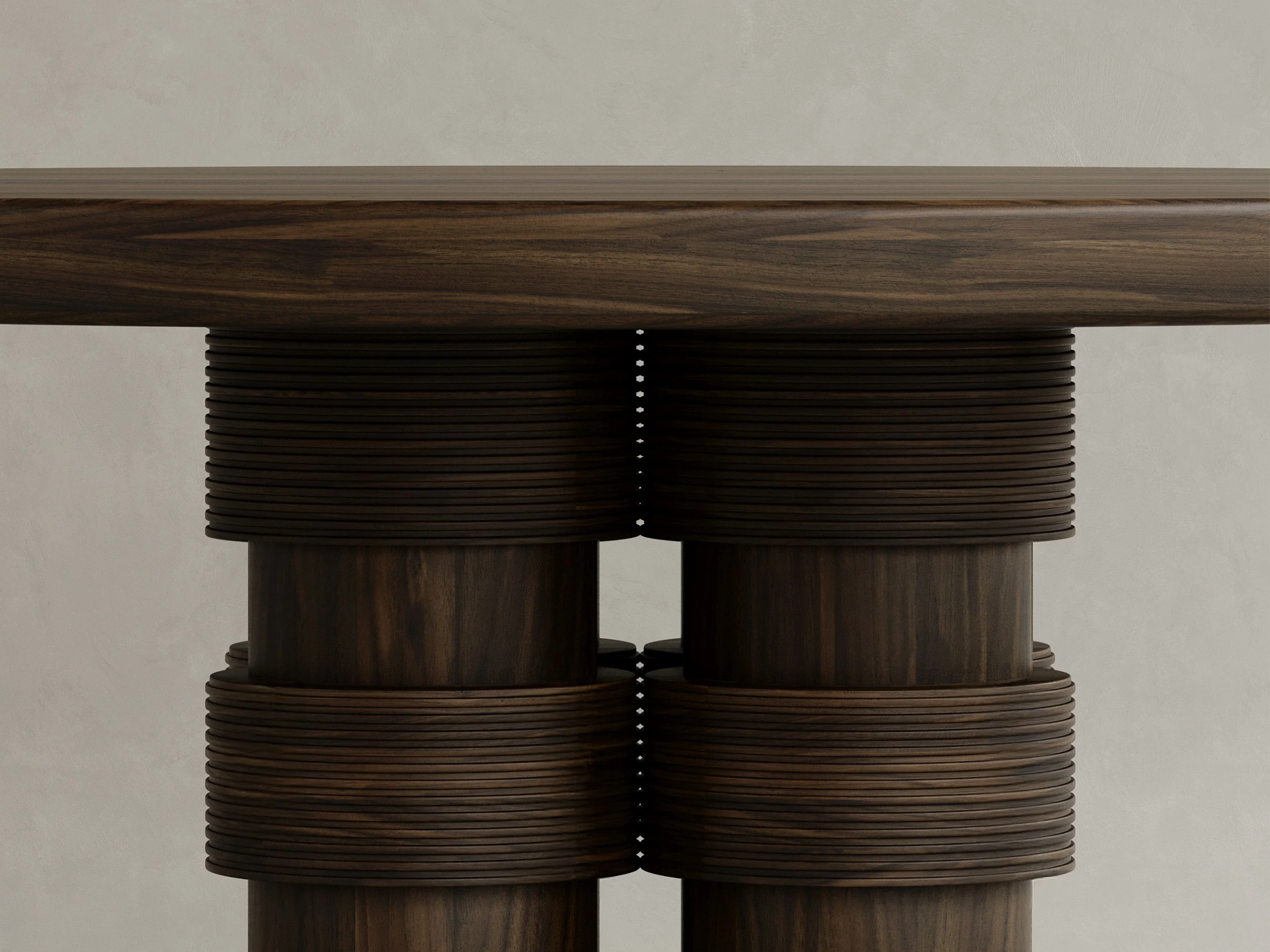 GALERIE NAINOA TORU DINING TABLE 02 W57.5" x D57.5" x H30" - Image 3