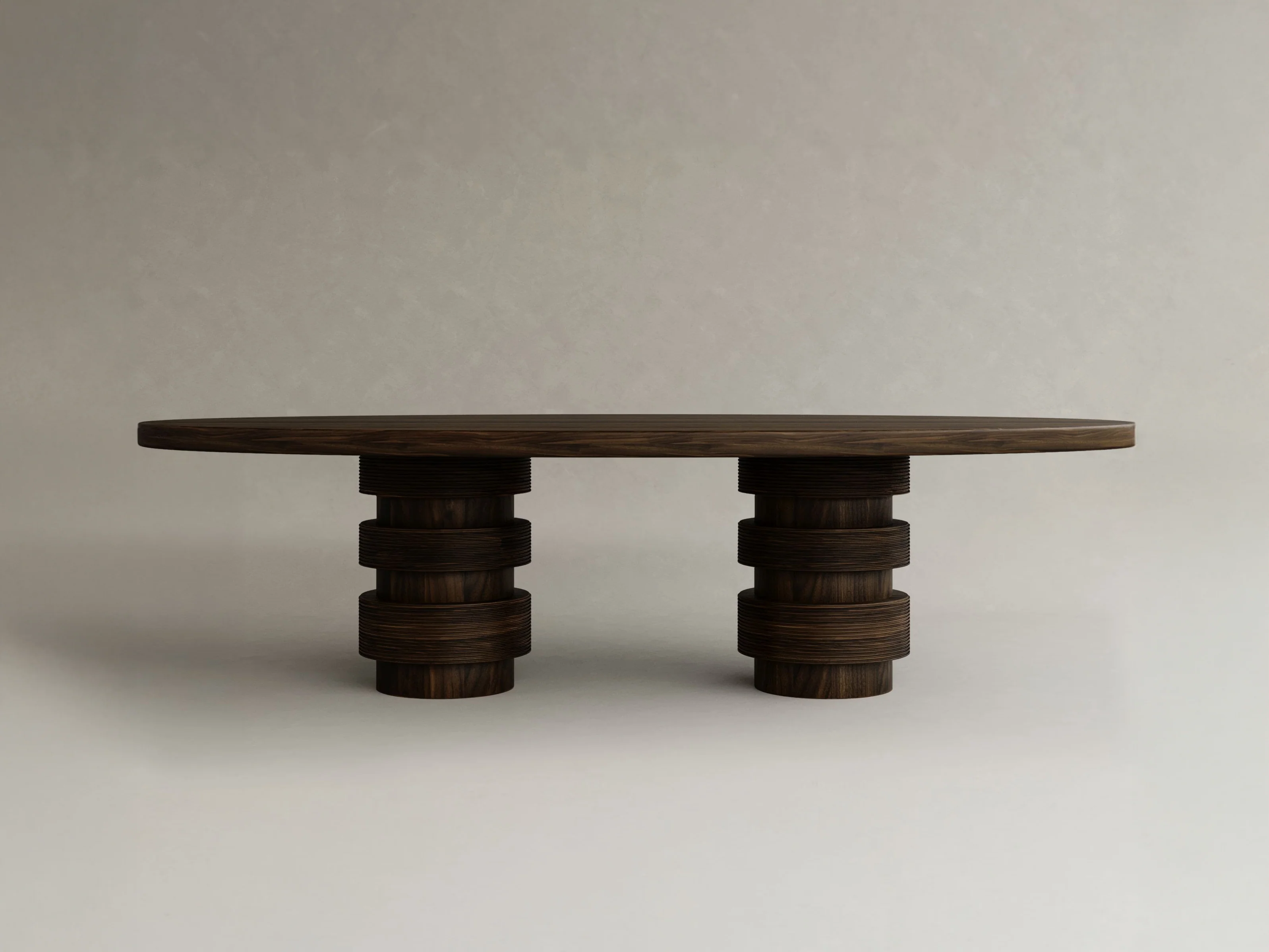 GALERIE NAINOA TORU DINING TABLE 03 W118" x D63" x H30"