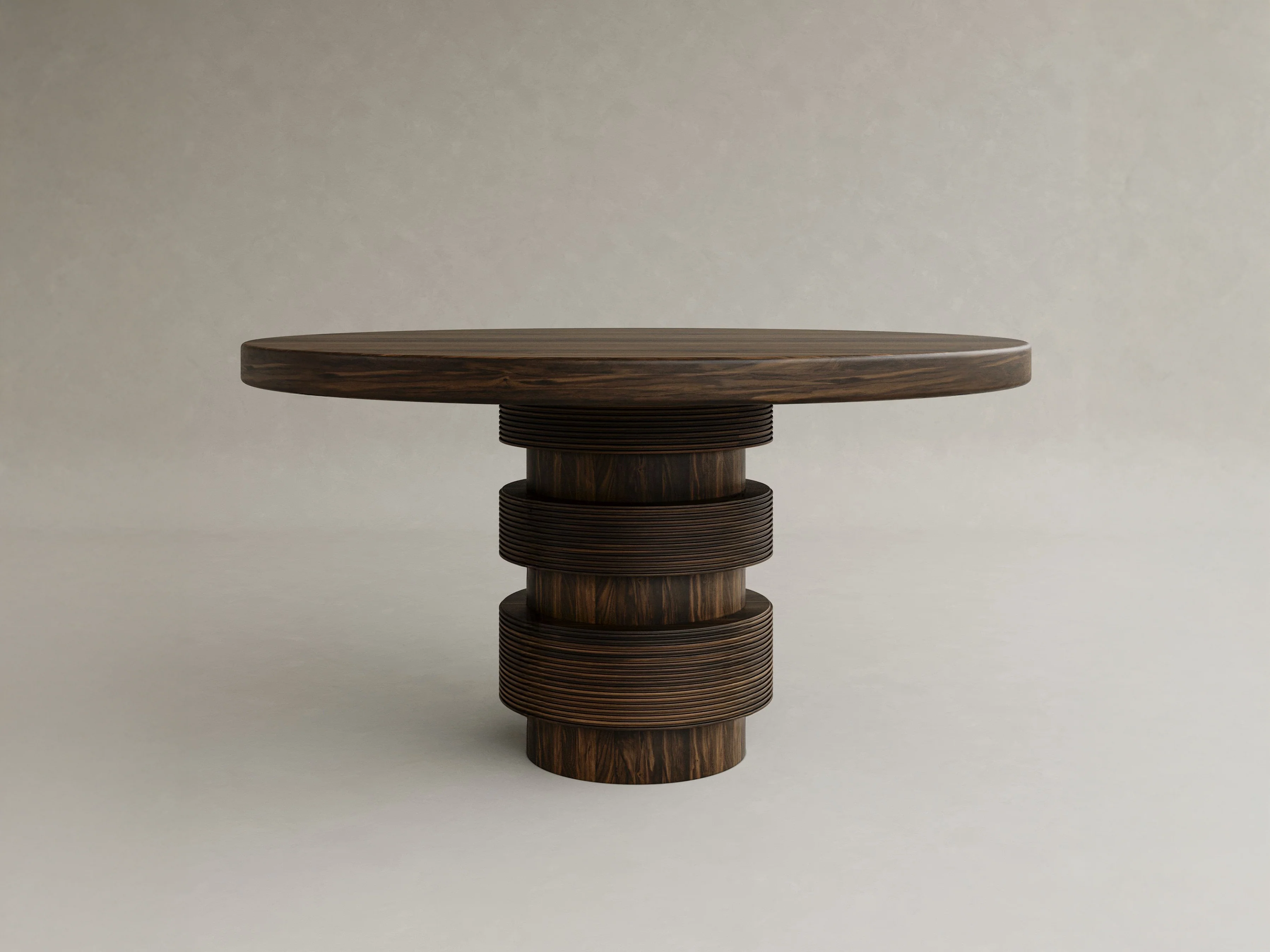 GALERIE NAINOA TORU DINING TABLE 06 W57.5" x D57.5" x H30"