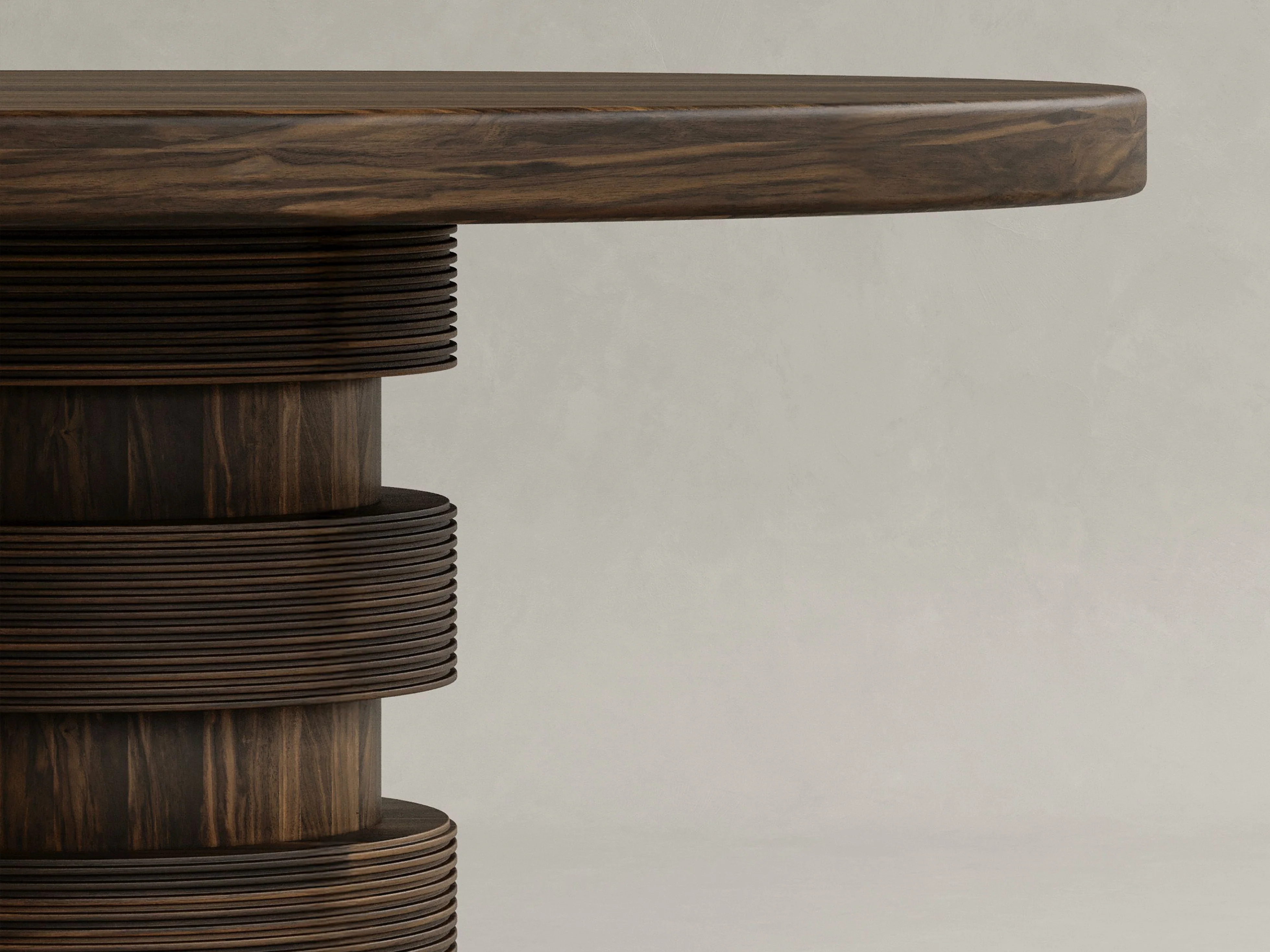 GALERIE NAINOA TORU DINING TABLE 06 W57.5" x D57.5" x H30" - Image 2