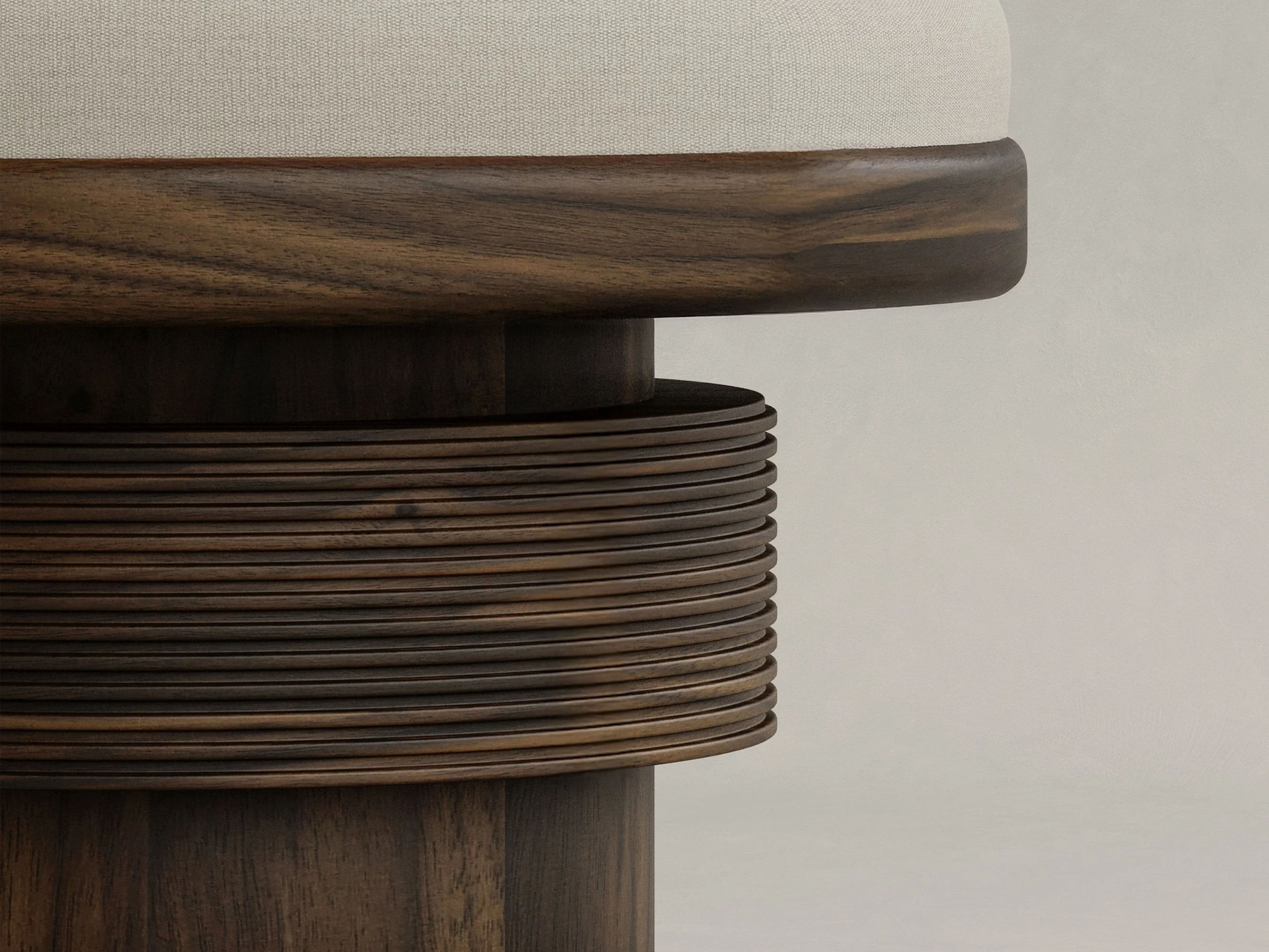GALERIE NAINOA TORU STOOL 02 W19.5" x D19.5" x H26.75" - Image 2