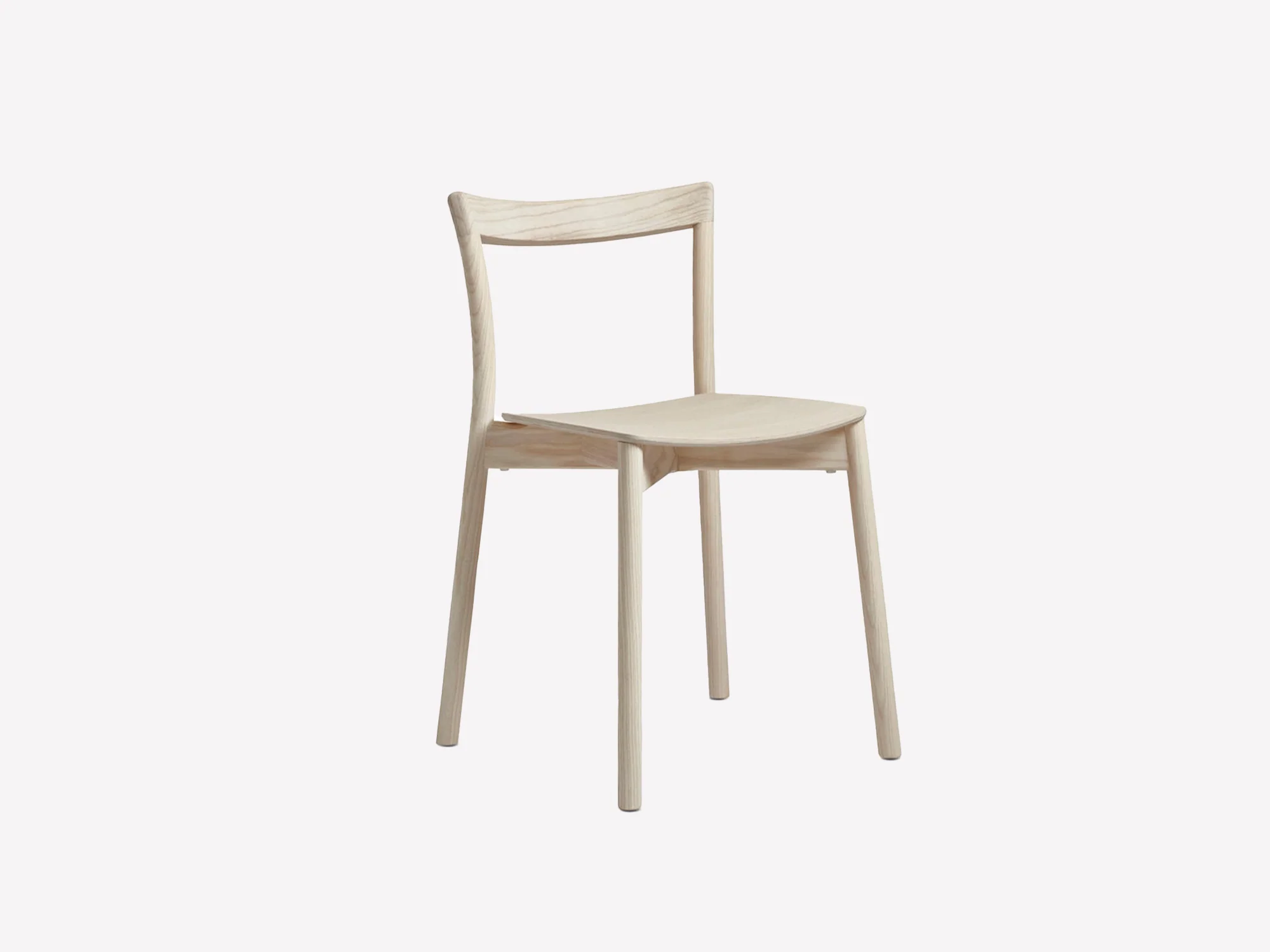 GEMLA NORDIC DINING CHAIR / WOOD H30.5" x W19.7" x D18.1" x SH18.1"