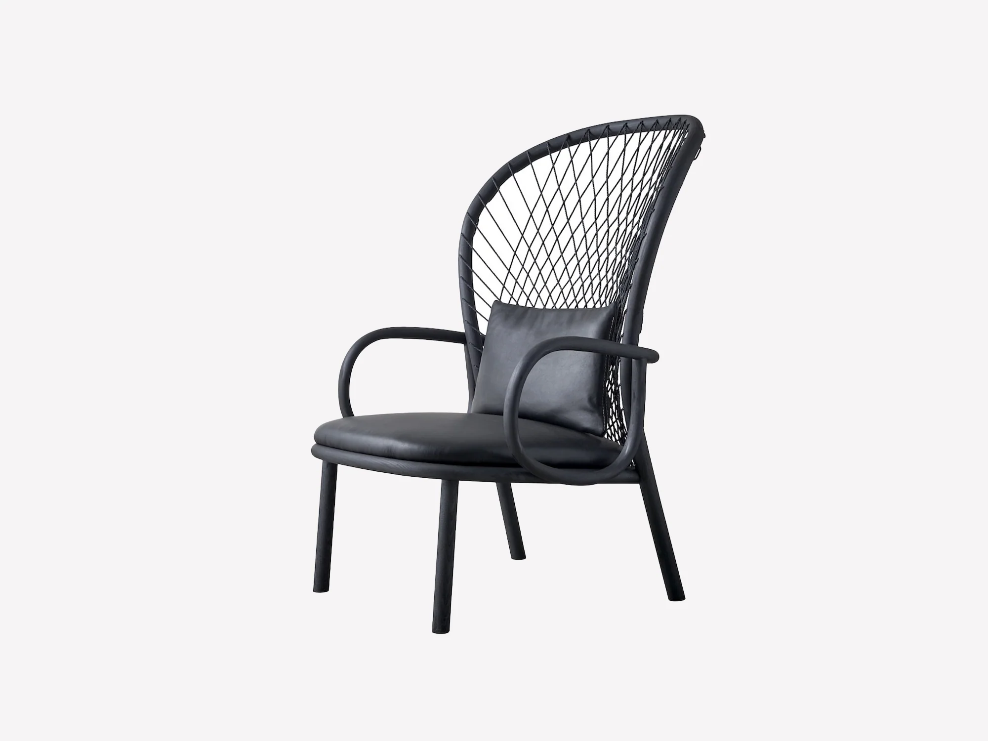 GEMLA OPEN LOUNGE CHAIR H40.9" x W29.1" x D33.1" x SH15.7"