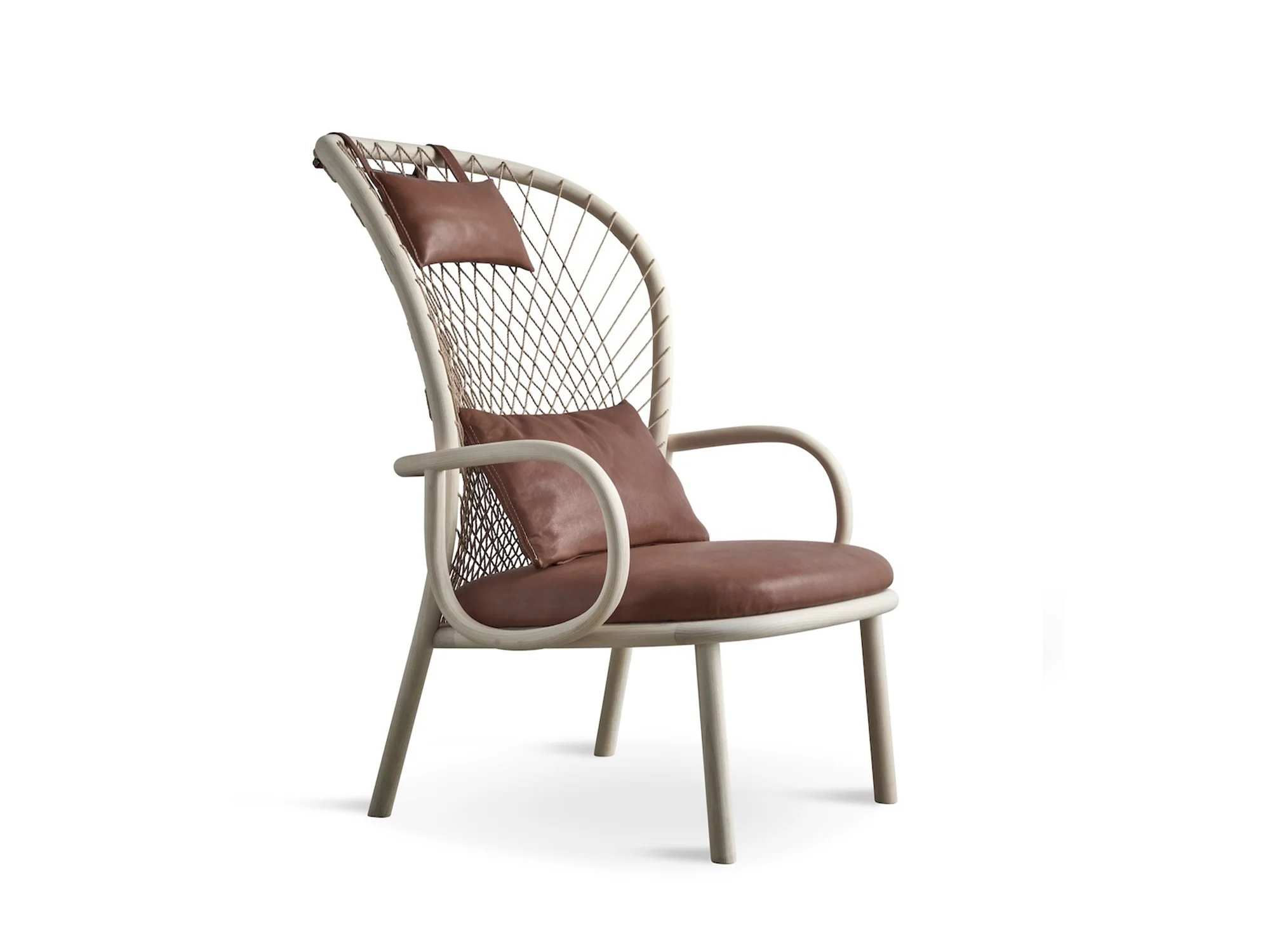 GEMLA OPEN LOUNGE CHAIR H40.9" x W29.1" x D33.1" x SH15.7" - Image 2