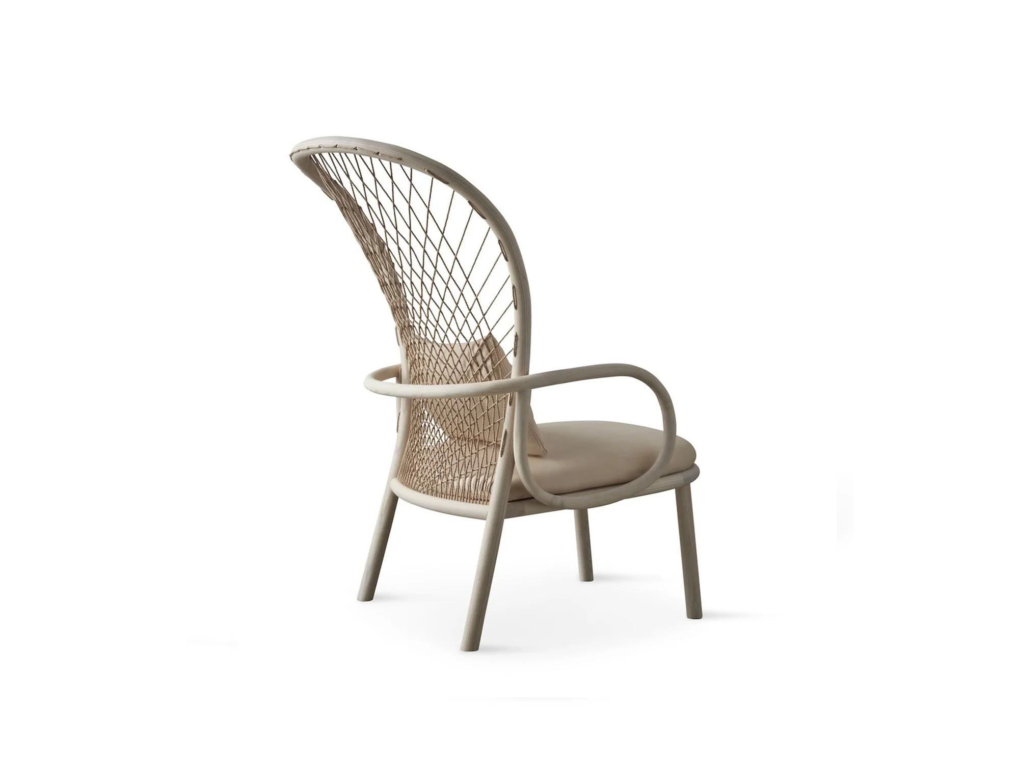 GEMLA OPEN LOUNGE CHAIR H40.9" x W29.1" x D33.1" x SH15.7" - Image 3