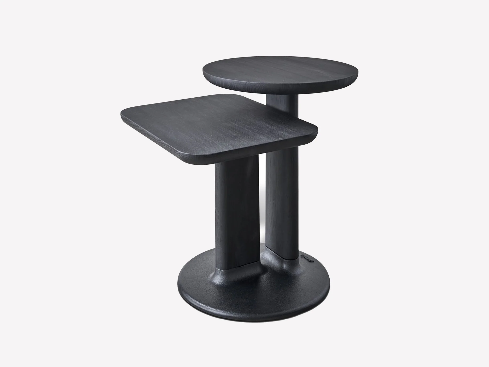 GEMLA SIDE STAM DUO SIDE TABLE H15.7" / 19.7" x W17.7" x D24.8"