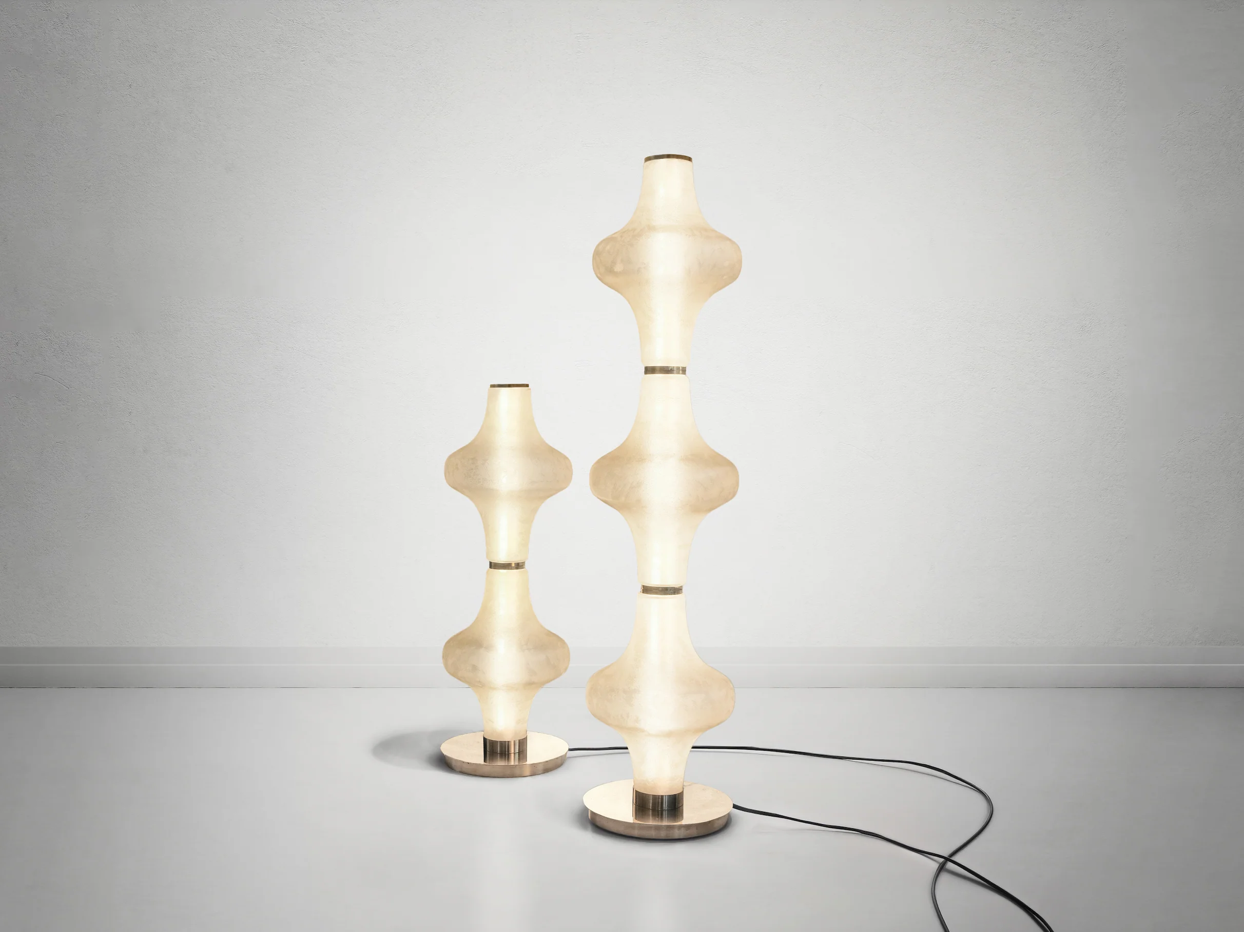 GIOPAGANI BAKER STREET FLOOR LAMP / 3 W12.6”x D12.6” x H57"