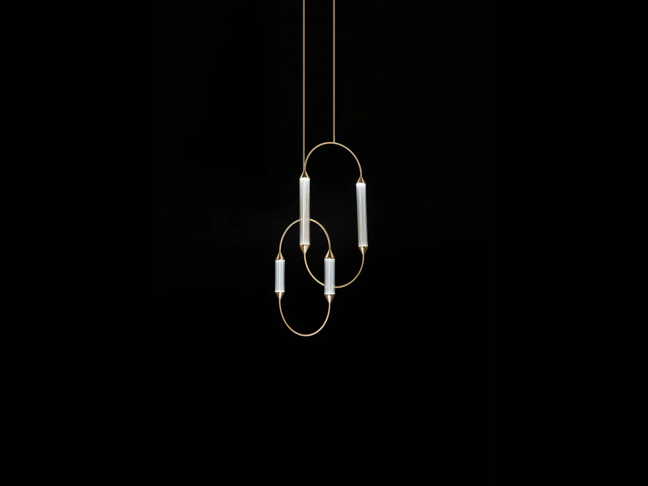 GIOPATO & COOMBES CIRQUE WEAVE CHANDELIER - Image 3
