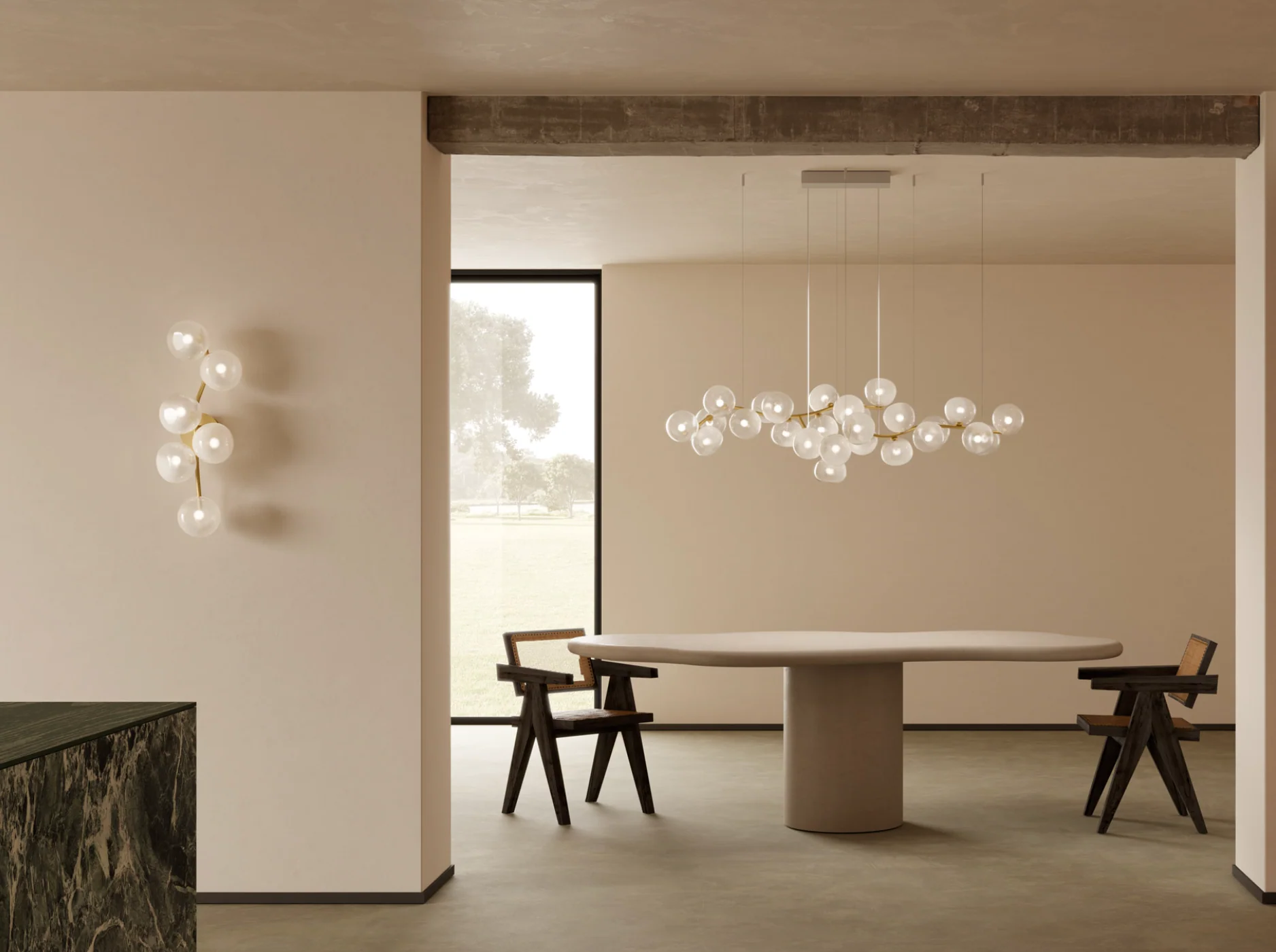 GIOPATO & COOMBES MAEHWA CEILING / WALL 6 L10.7" x D8.6" x H28.7" - Image 2