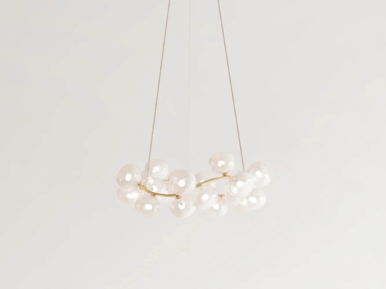 GIOPATO & COOMBES MAEHWA CHANDELIER RING 23 33"W x H14.5"