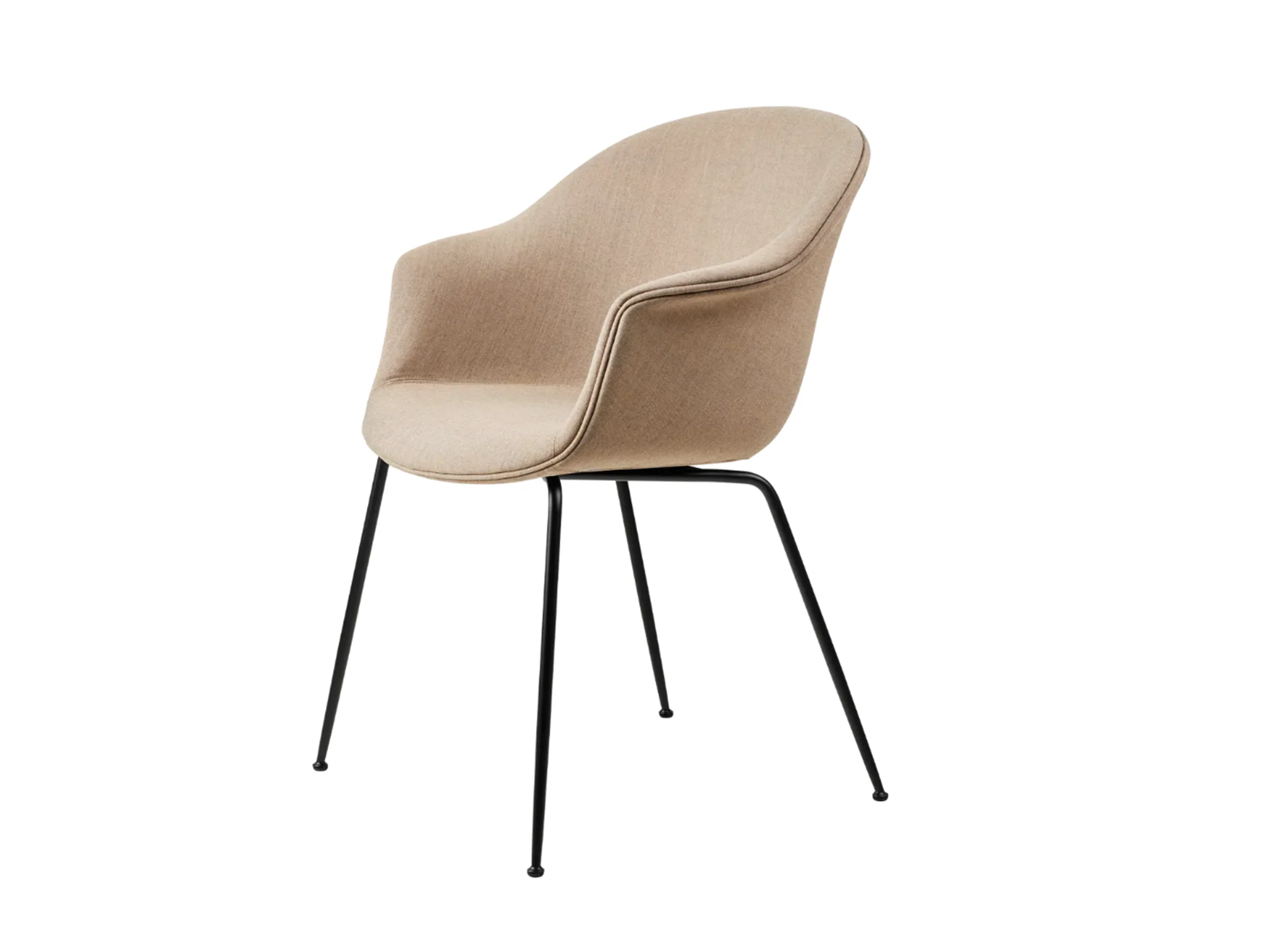 GUBI BAT DINING CHAIR / FULLY UPHOLSTERED W24" x D22.4" x H32.7" x SH18.5" - Image 2