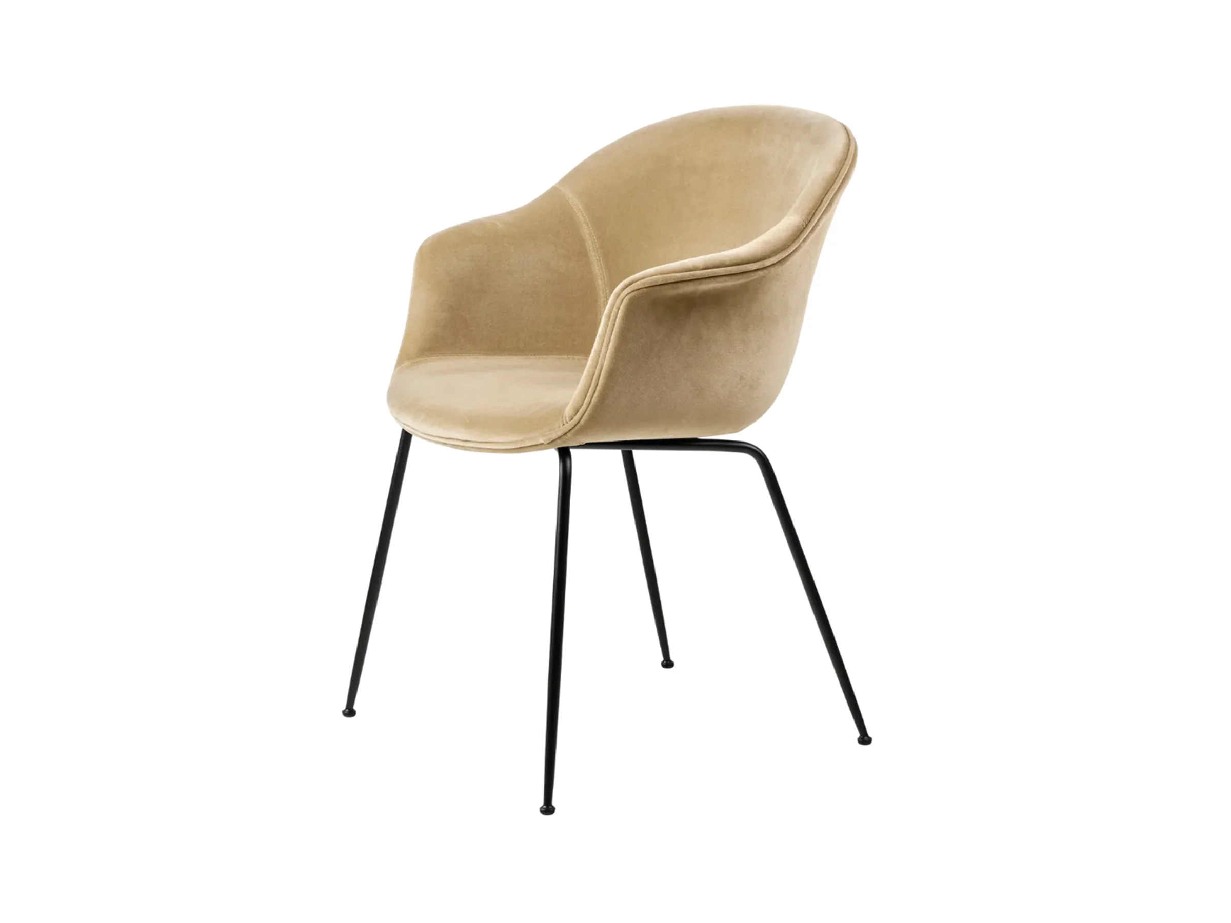 GUBI BAT DINING CHAIR / FULLY UPHOLSTERED W24" x D22.4" x H32.7" x SH18.5" - Image 6