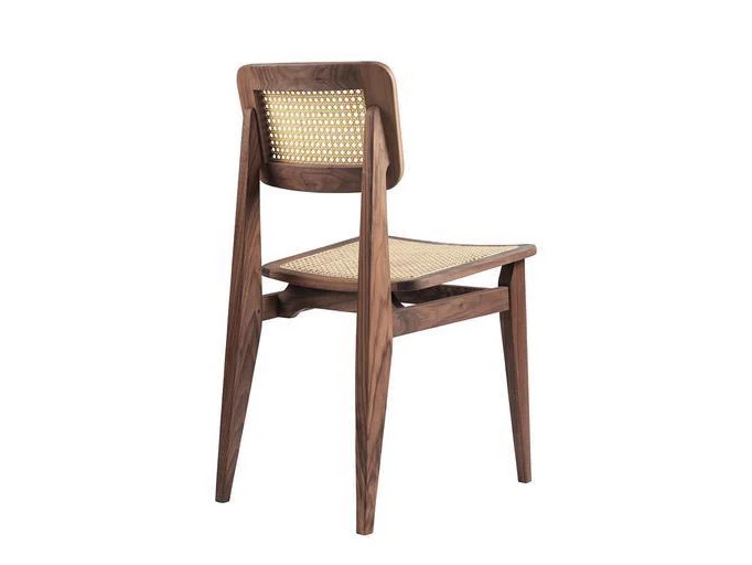 GUBI C-CHAIR DINING CHAIR / ALL FRENCH CANE W16" x D20.5" x H31" x SH18" - Image 5