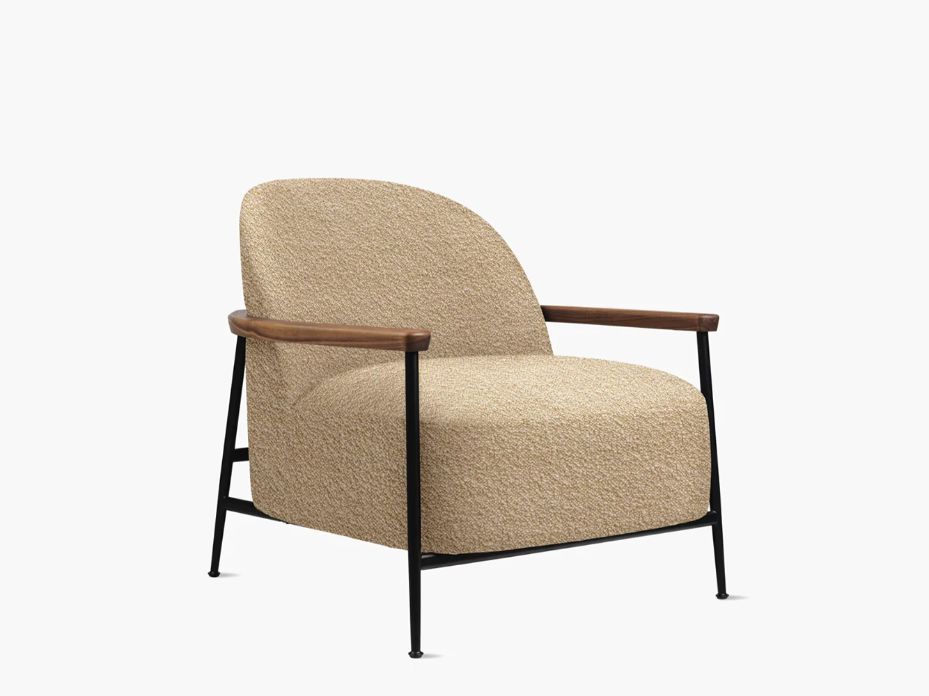 GUBI SEJOUR LOUNGE CHAIR H28" x W28.7" x D31.5" x SH13.8" - Image 3