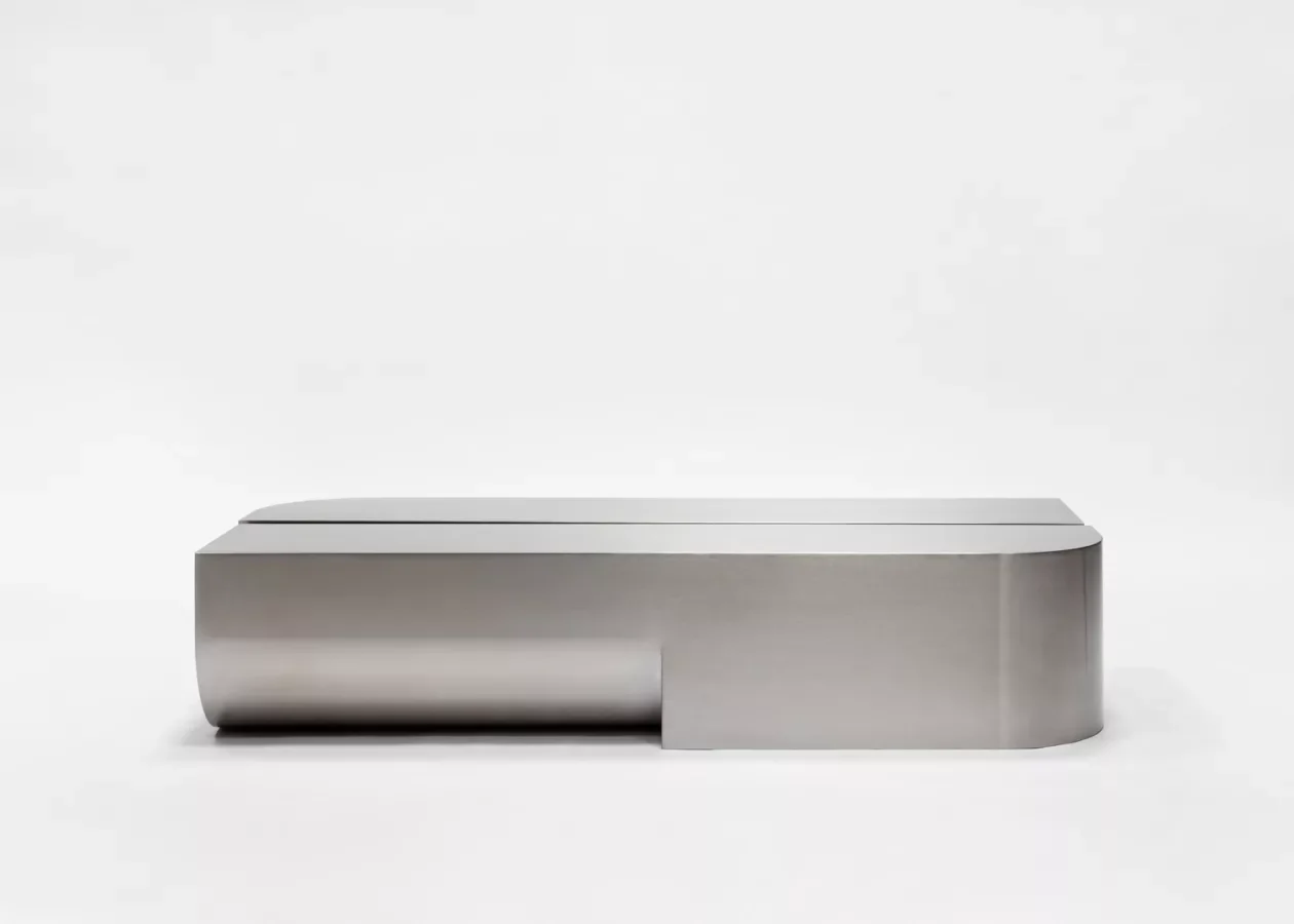 HADGE UNDUM COFFEE TABLE L59" x D27.5" x H12.5" - Image 3