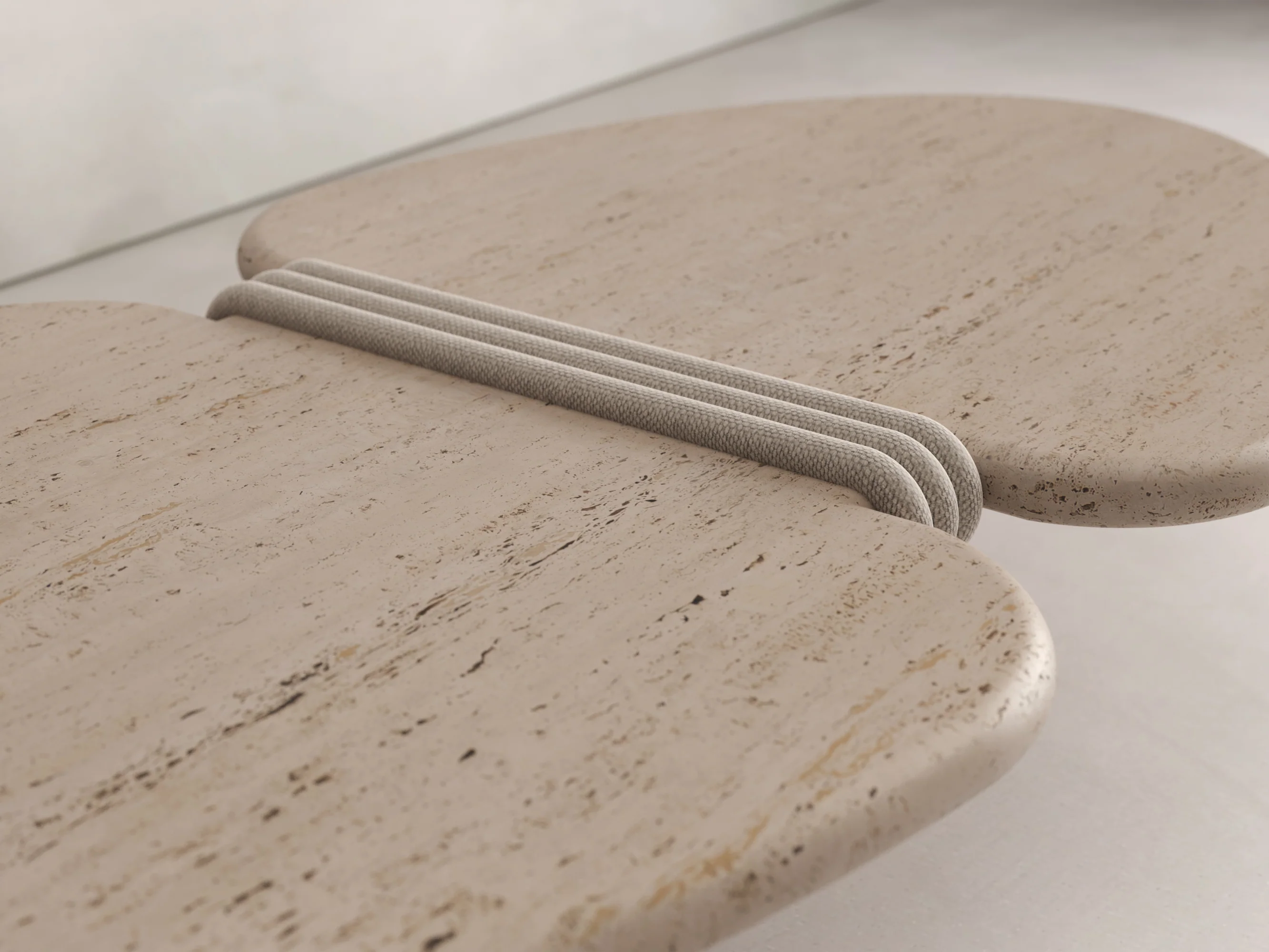 HAGIT PINCOVICI SHIABRI COFFEE TABLE L81" x W39 x H13.75" - Image 5