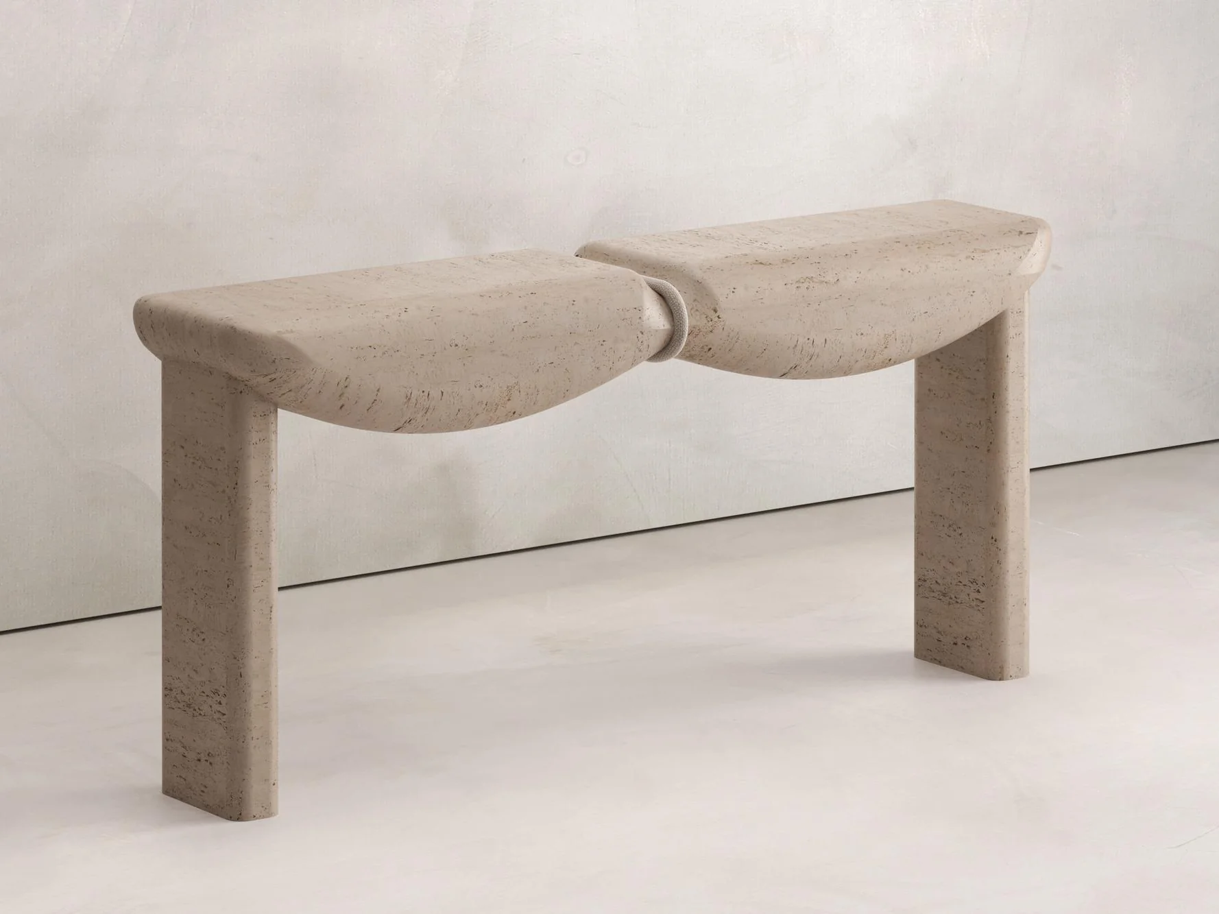 HAGIT PINCOVICI SHIABRI CONSOLE / DUO L67" x D15.75" x H31.5" - Image 2