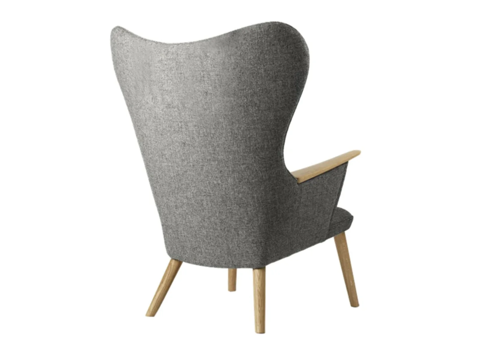 CARL HANSEN HANS WEGNER CH78 MAMA BEAR CHAIR H41.7" x W33.1" x D31.5" x SH15.7" - Image 5