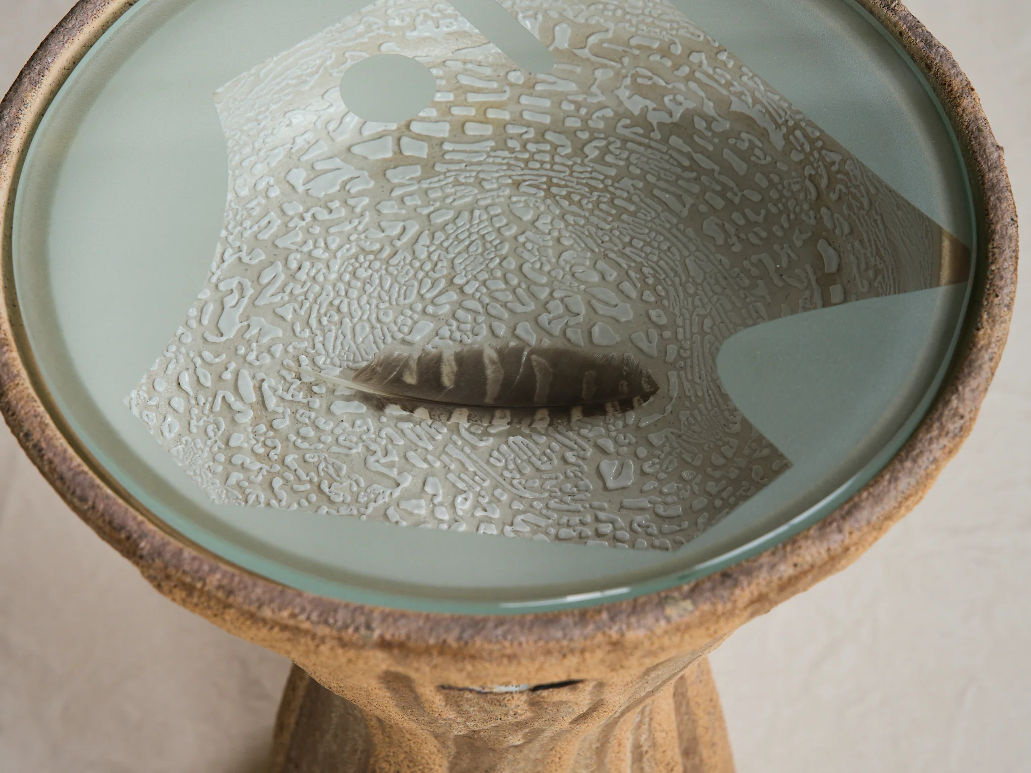 HEATHER ROSENMAN THE RELIQUARY TABLE LETO / LUNA W13" x H20" x D13" - Image 4