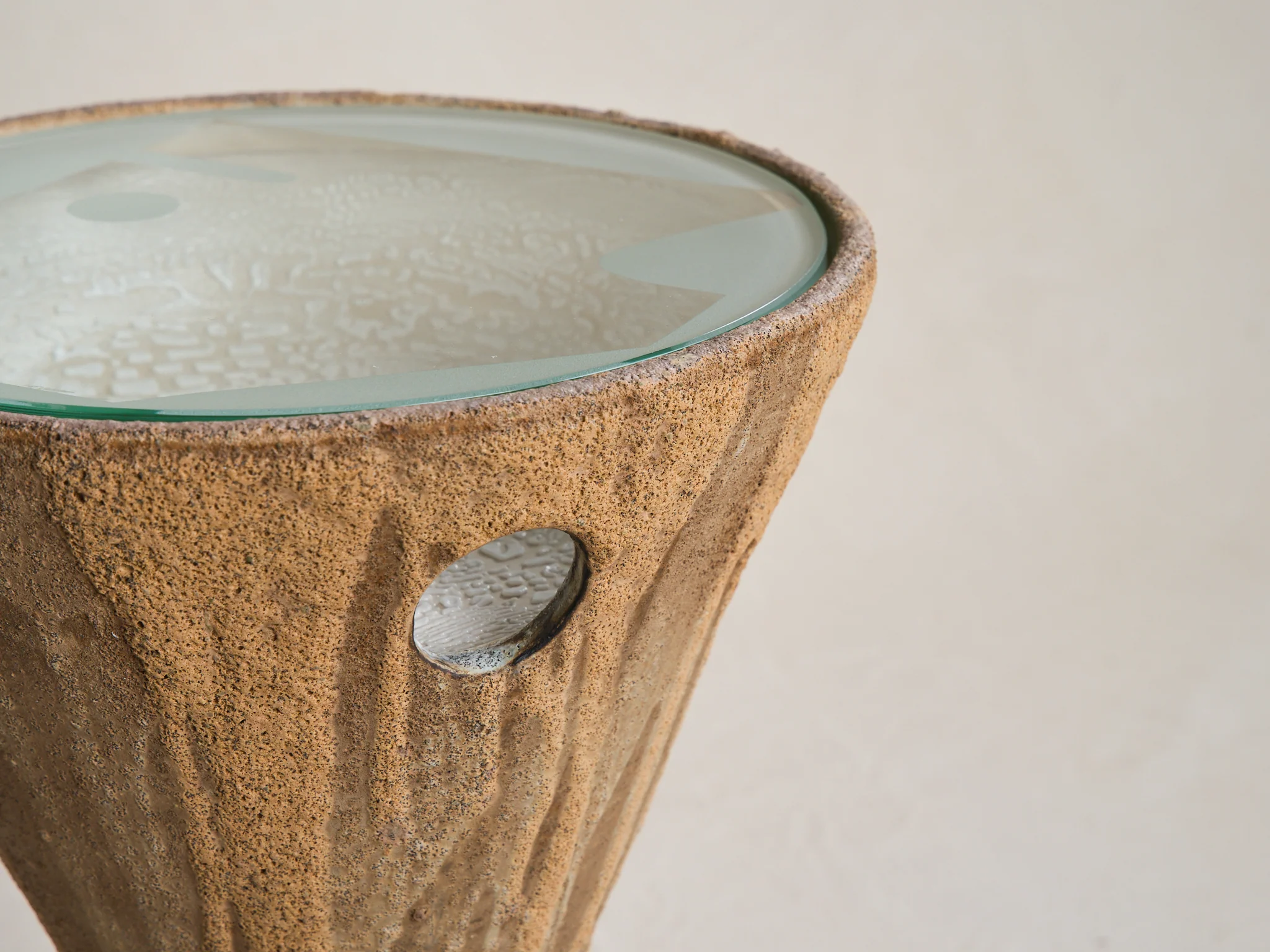 HEATHER ROSENMAN THE RELIQUARY TABLE LETO / LUNA W13" x H20" x D13" - Image 5