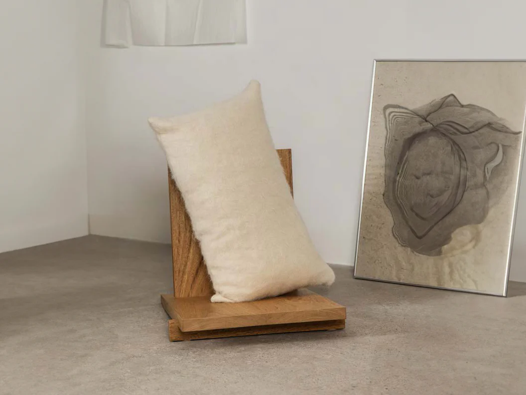 IDENTIDAD ARGENTINA BRUMA CUSHION / IVORY 15" x 25" - Image 4