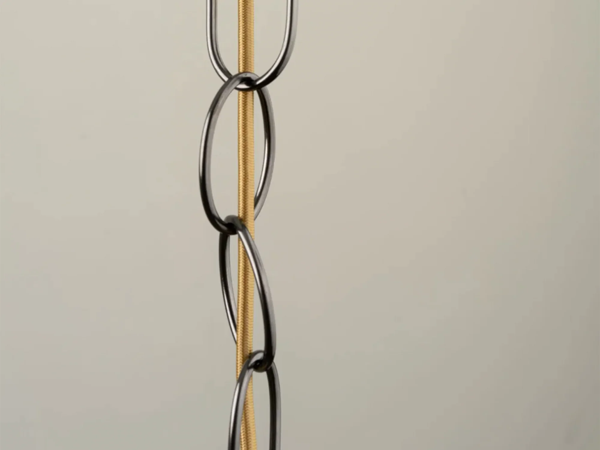 ISABEL MONCADA MARATUS HORSEHAIR CHANDELIER H38.5" x Ø45" - Image 4