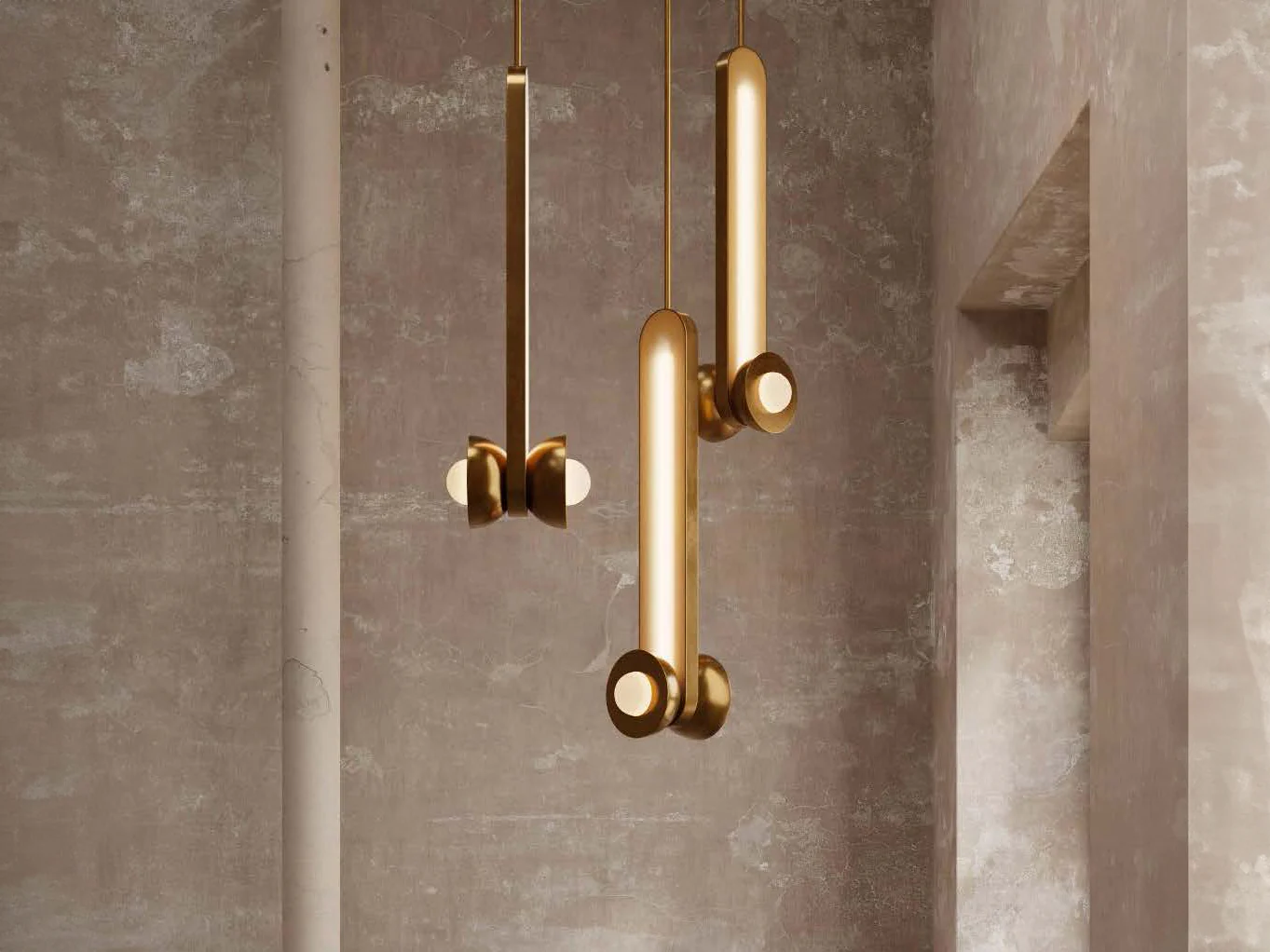 JAN GARNCAREK KOMETA PENDANT W4" x D12" x H39" - Image 2