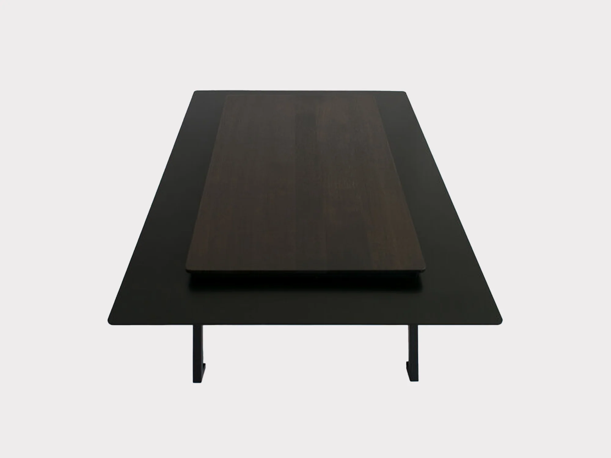 JAN GARNCAREK TUNGEN COFFEE TABLE / WOOD L51.2" x W31.5" x H13" - Image 2