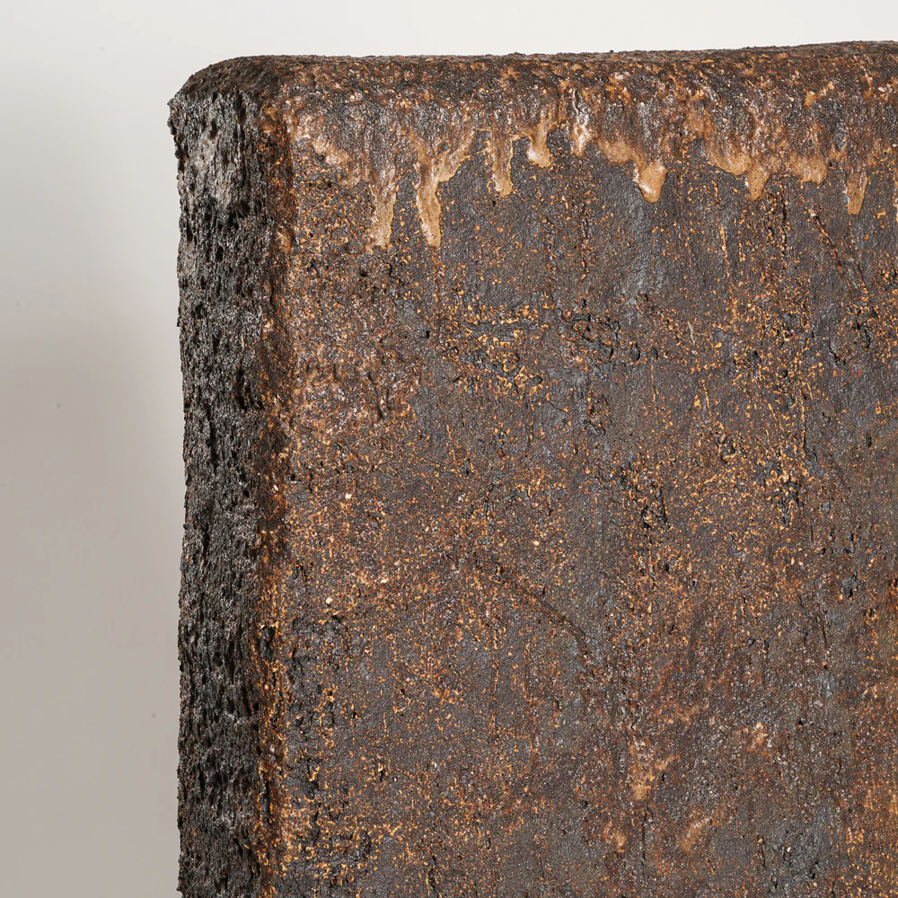 JÉRÔME HIRSON MUR/MUR STONEWARE SCULPTURE H20" x W12" x D3" - Image 2