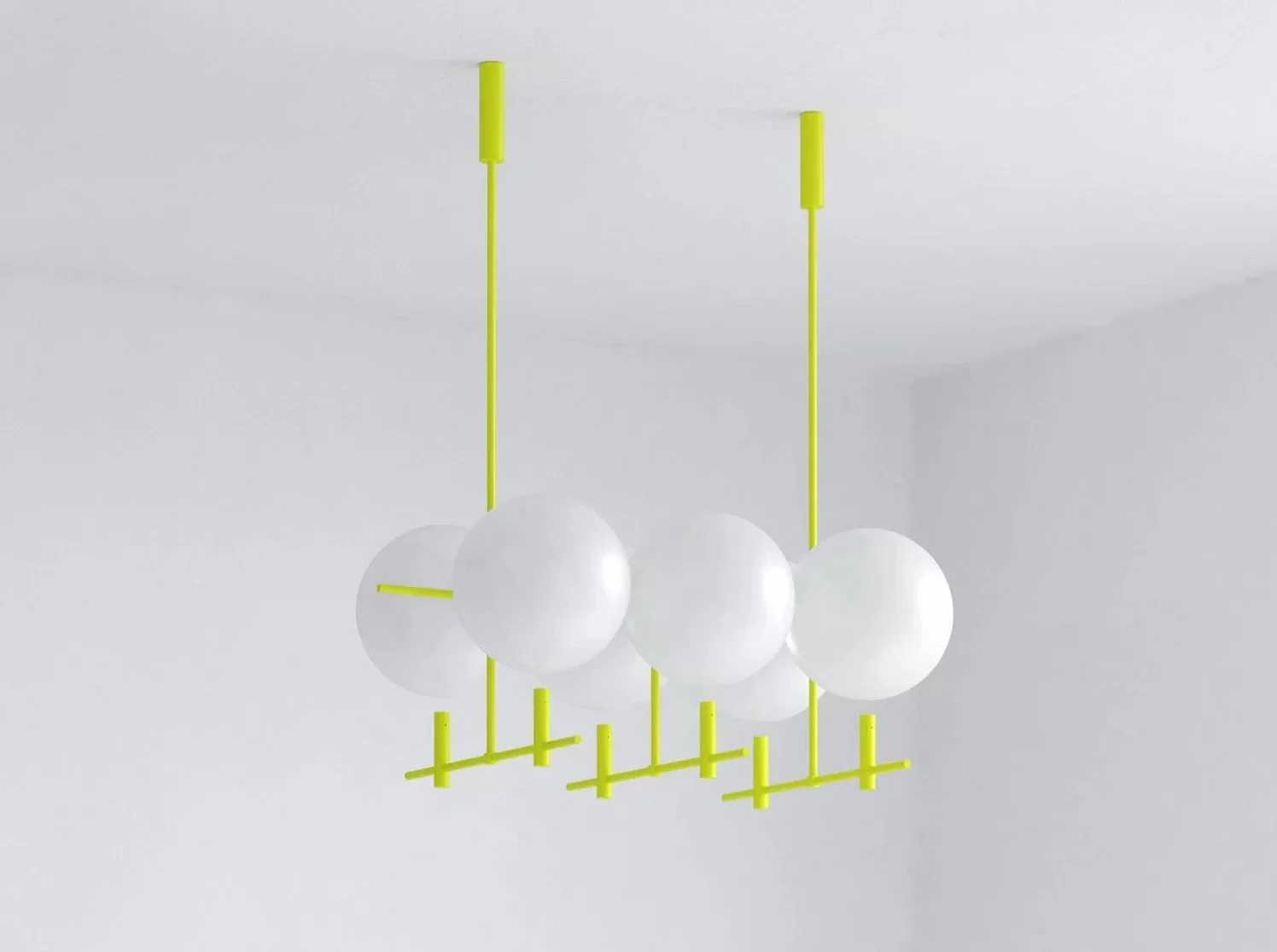 JIŘÍ KREJČIŘÍK LUNA II 06 HORIZONTAL CHANDELIER W47" x D28" x H27.5" ** - Image 2