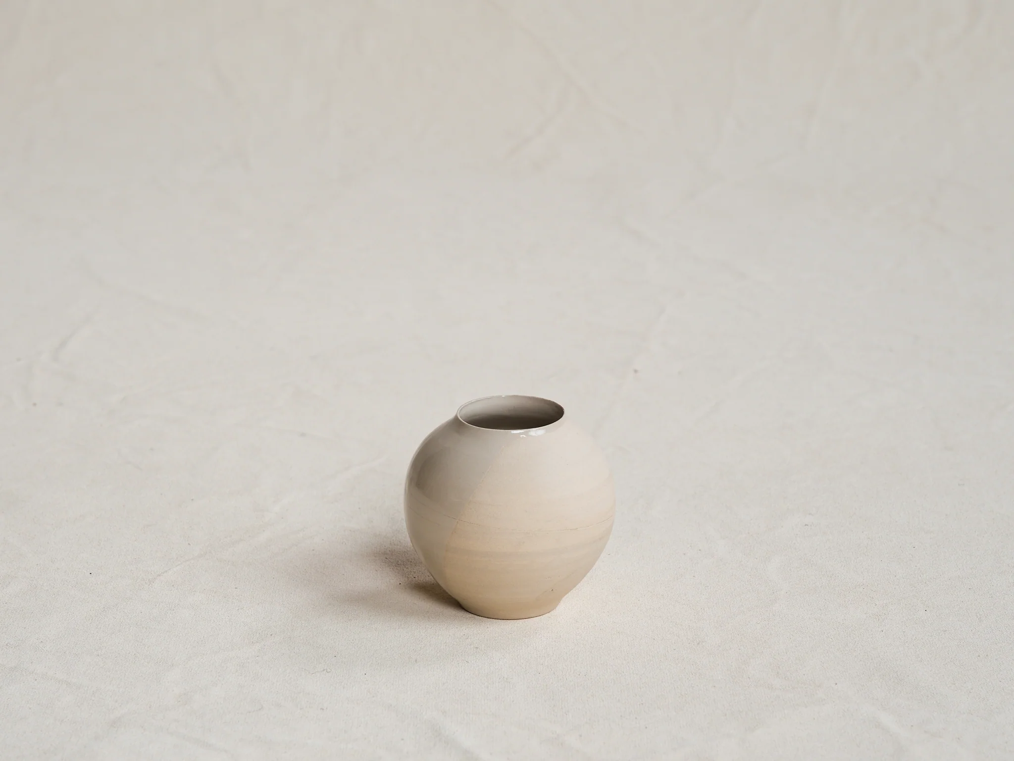 JODIE FRIED VESSEL NO.23 / SAND H3.5" - Image 2
