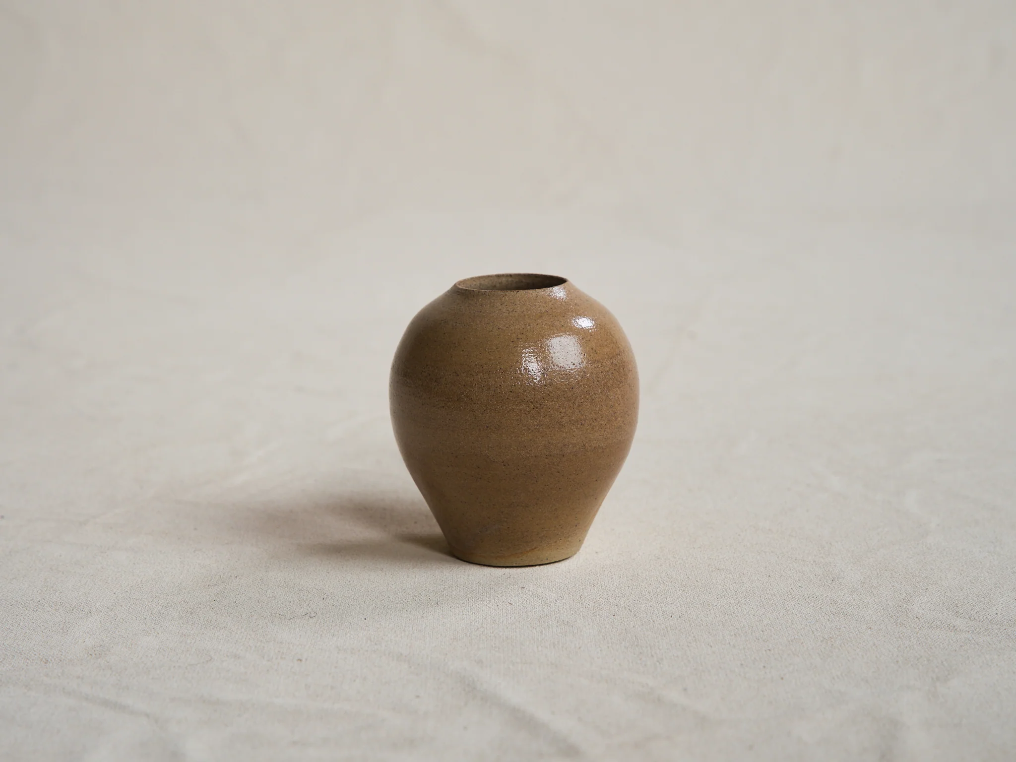 JODIE FRIED VESSEL NO.24 / SAND H3.5" - Image 2