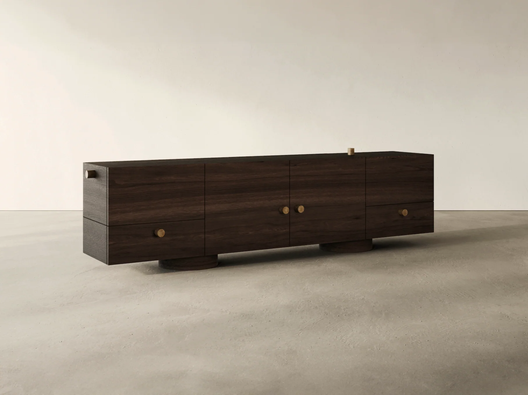 KĀNA OBJECTS AMANI SIDEBOARD L102.4" x D19.7" x H23.6" - Image 2
