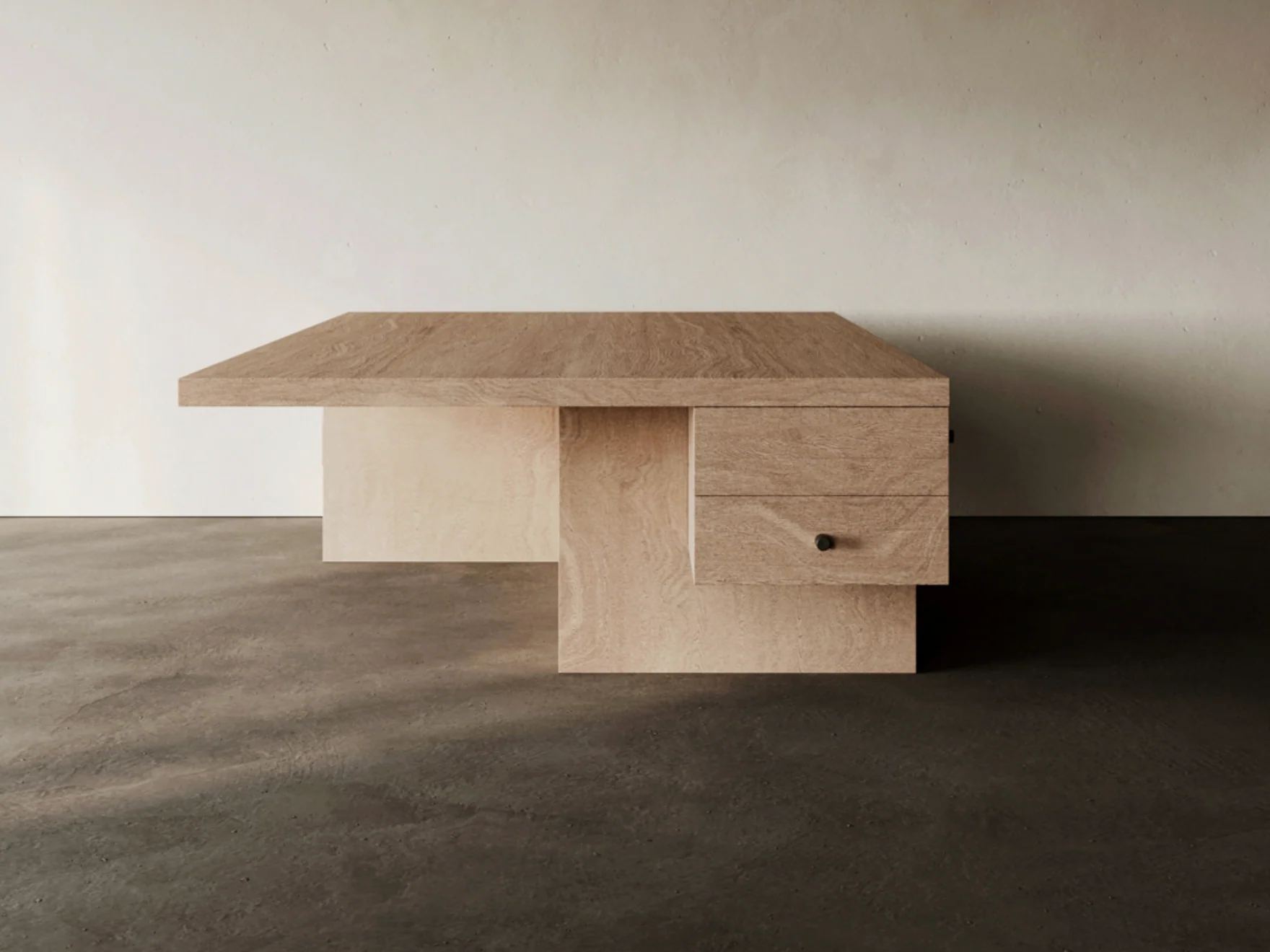 KĀNA OBJECTS DOUBLE DESK II L110.2" x D63" x H28.7" - Image 2