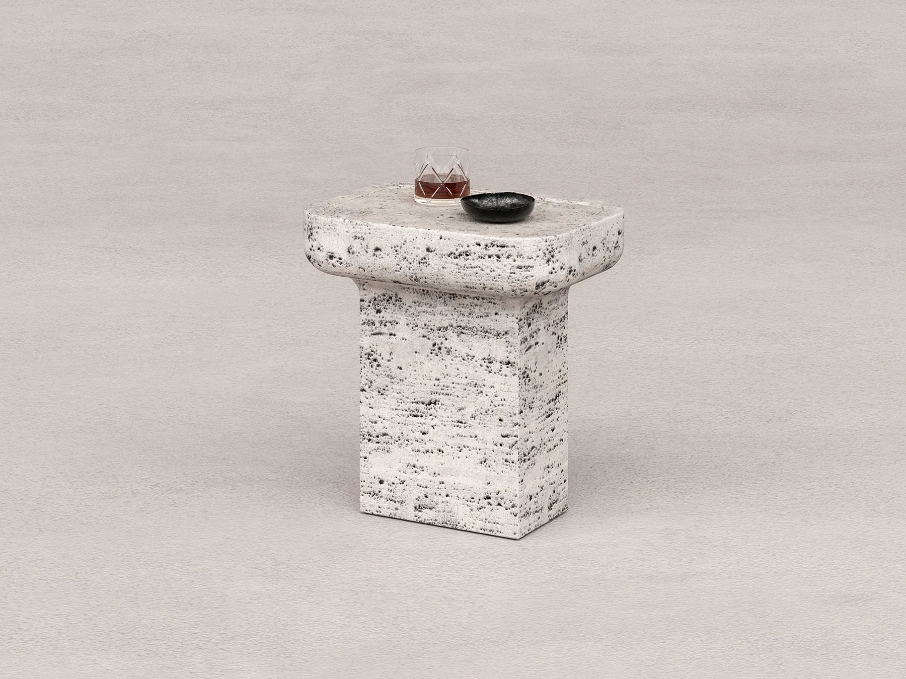 KERSTENS MONO SIDE TABLE STONE / STRATUM - Image 2