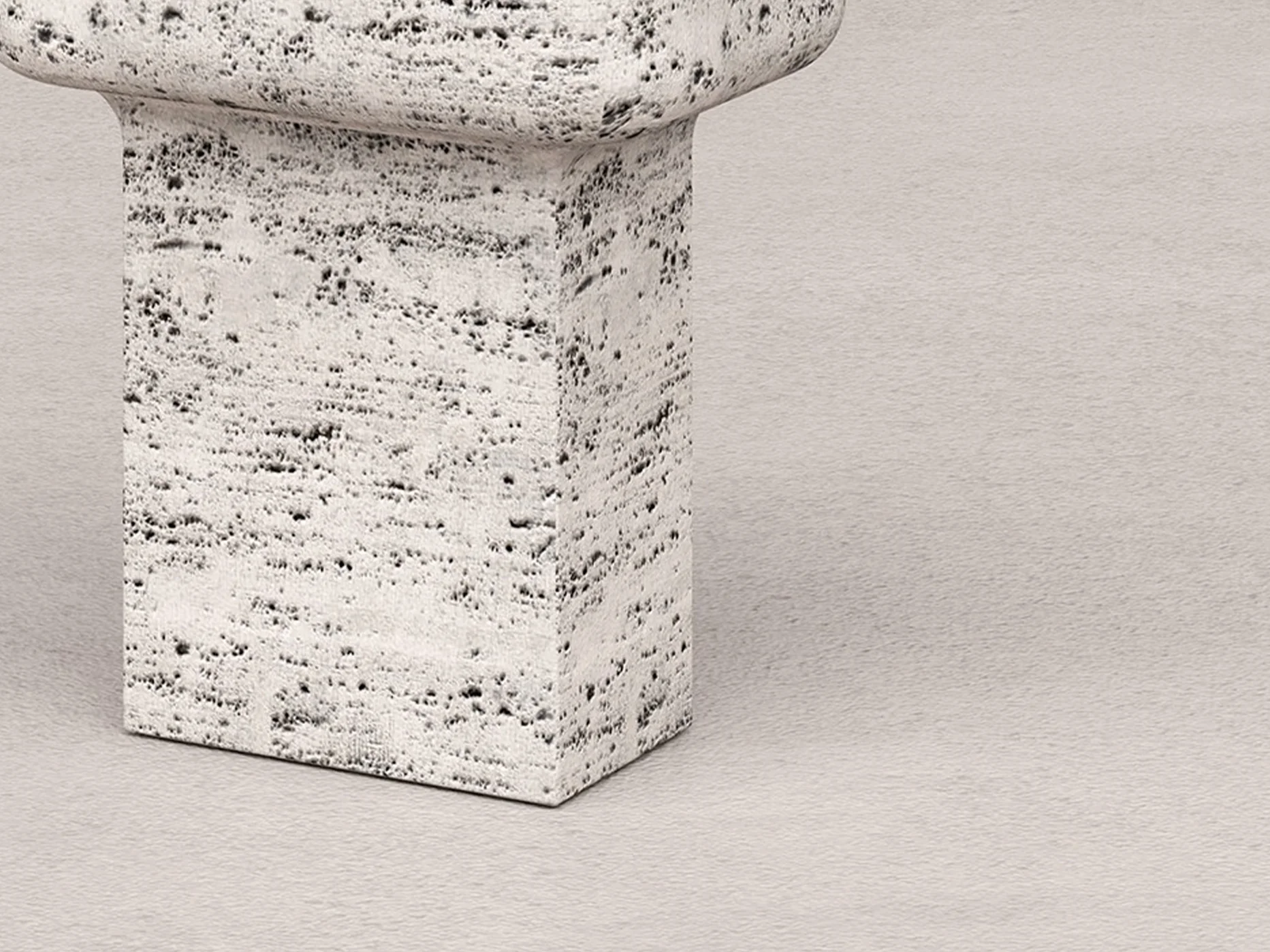 KERSTENS MONO SIDE TABLE STONE / ELEMENTUM - Image 2