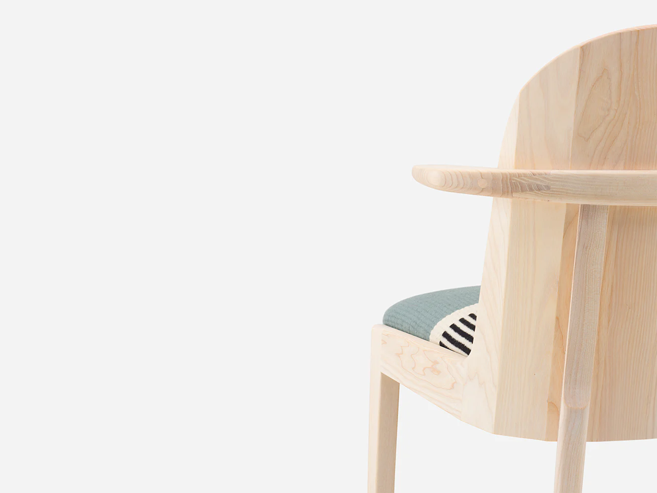 DE LA ESPADA TWENTY-FIVE DINING CHAIR / MANTA GIL W22" x D21" x H32" - Image 2