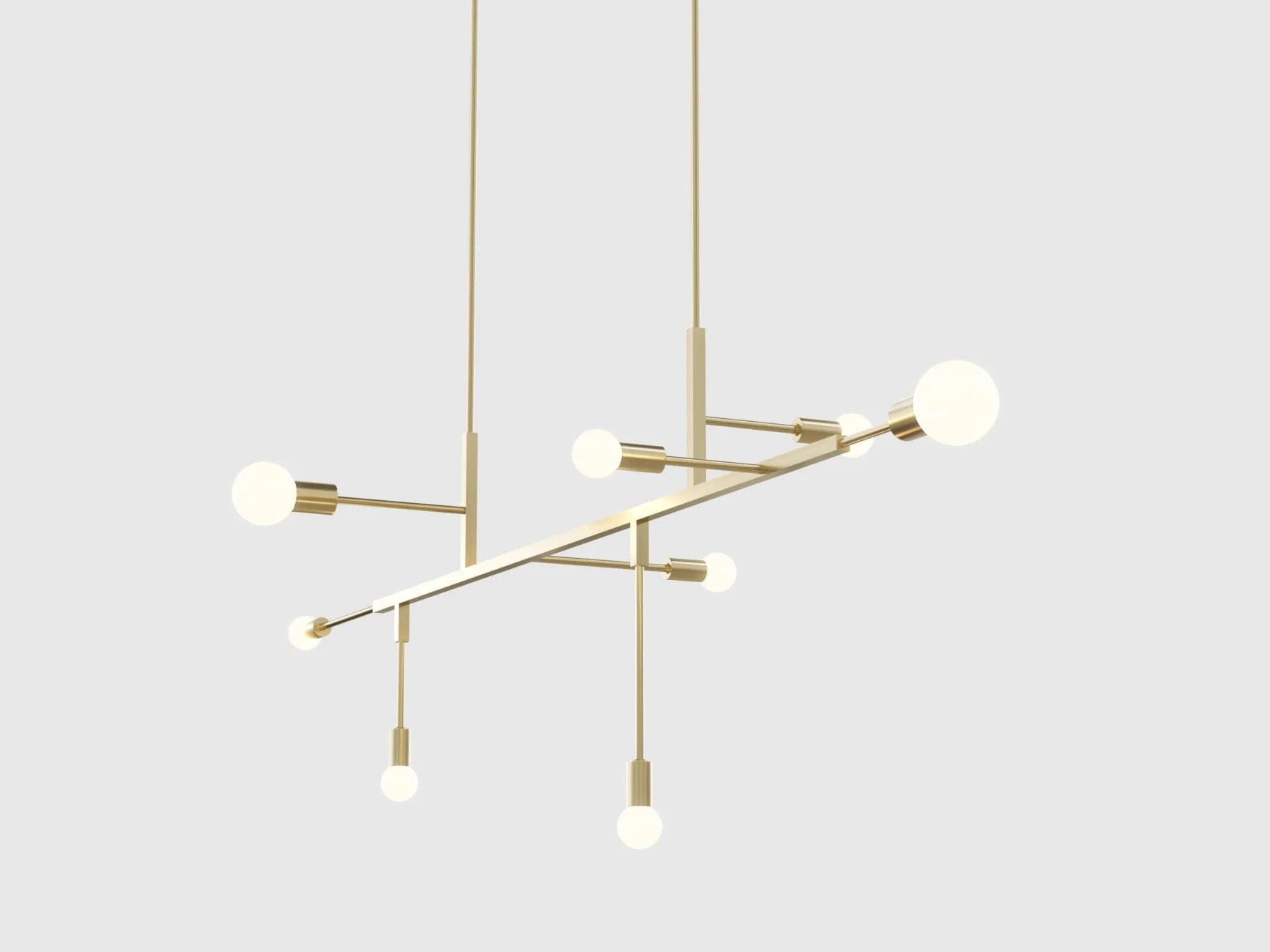 LAMBERT ET FILS CLIFF 07 PENDANT L72" x W24" x H22" - Image 2