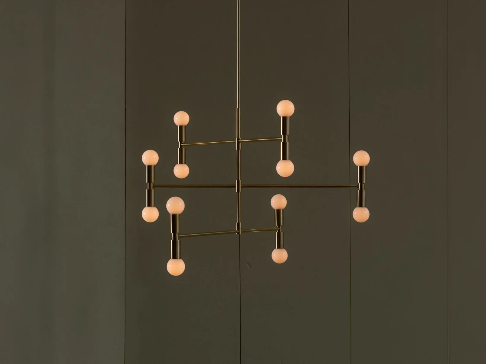 LAMBERT ET FILS DOT 01 ATOMIUM CHANDELIER Ø38" x H19" - Image 3