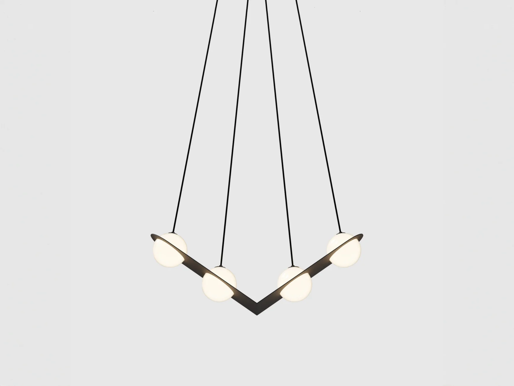 LAMBERT ET FILS LAURENT 02 PENDANT L32" x W8" x H13"