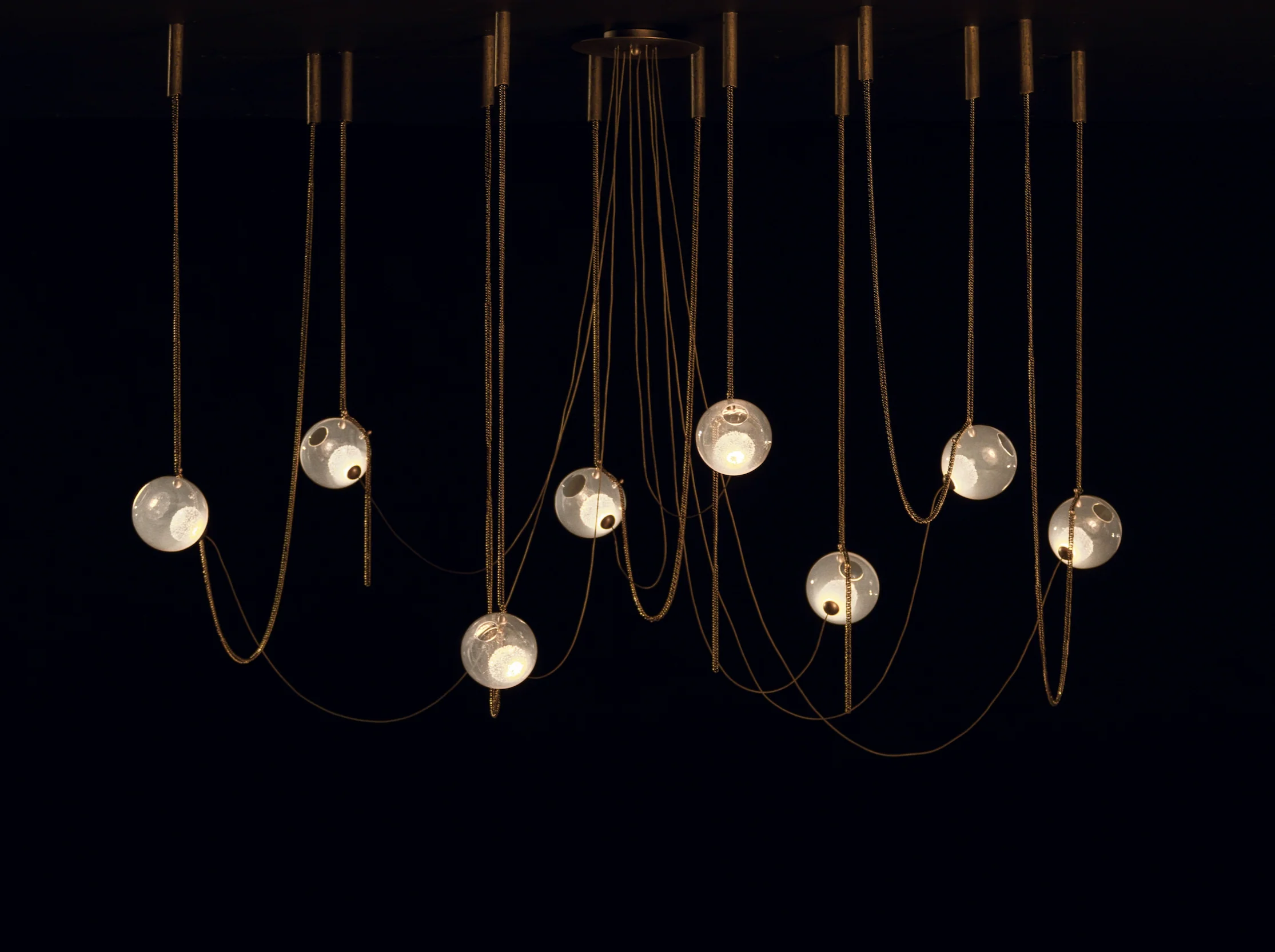 LAROSE GUYON ABYSSE 08 CHANDELIER