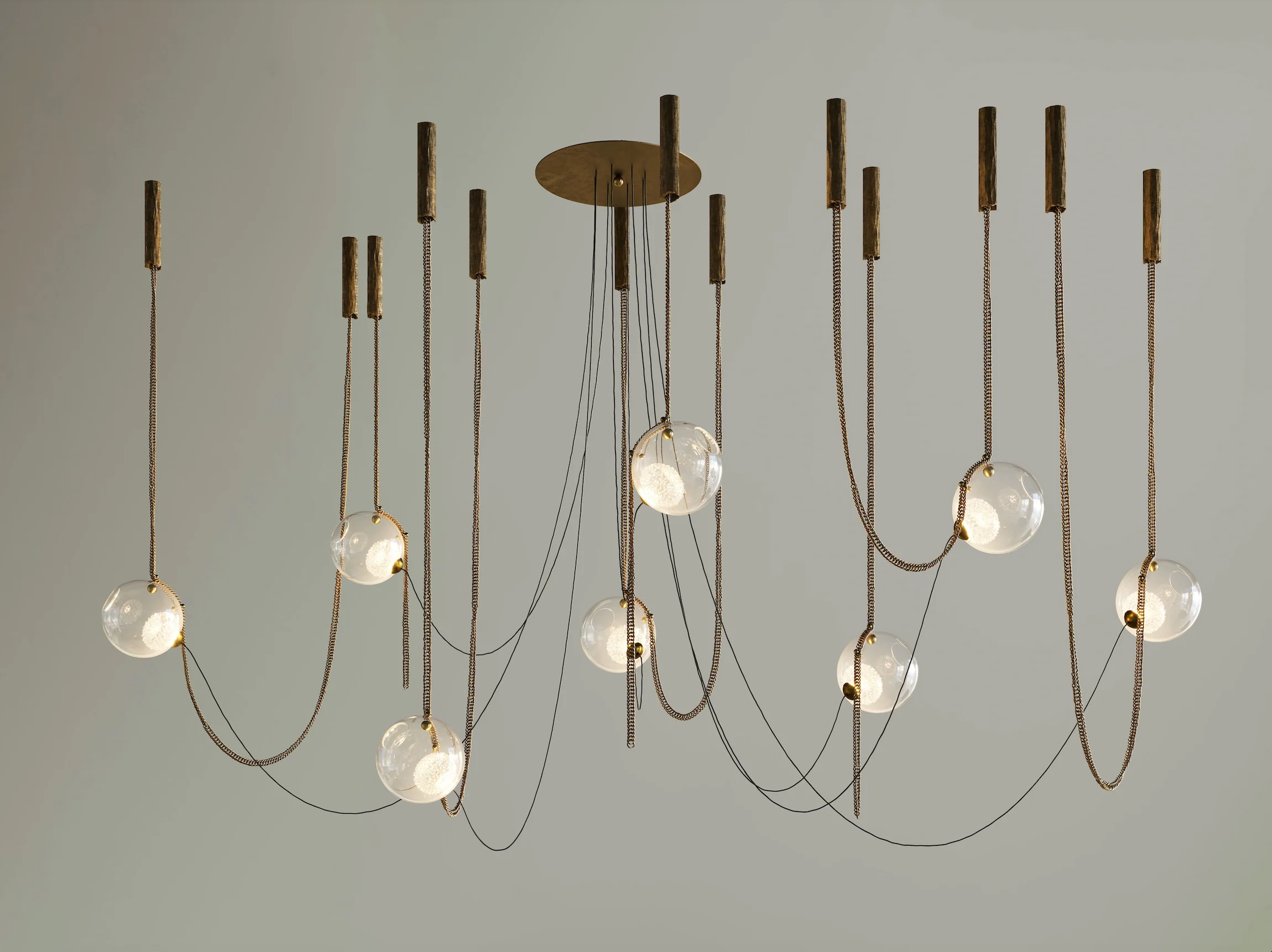 LAROSE GUYON ABYSSE 08 CHANDELIER - Image 3