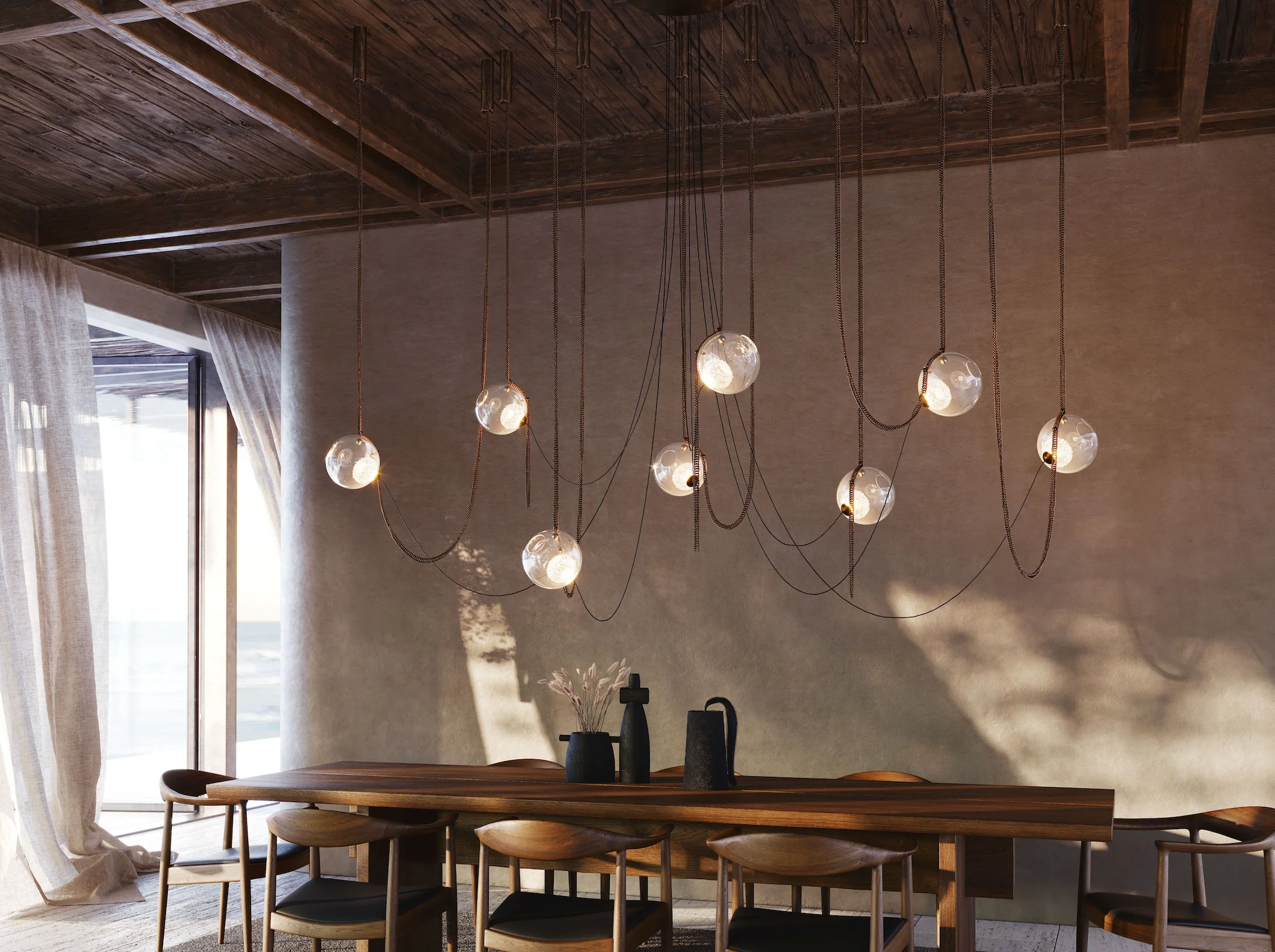 LAROSE GUYON ABYSSE 08 CHANDELIER - Image 4