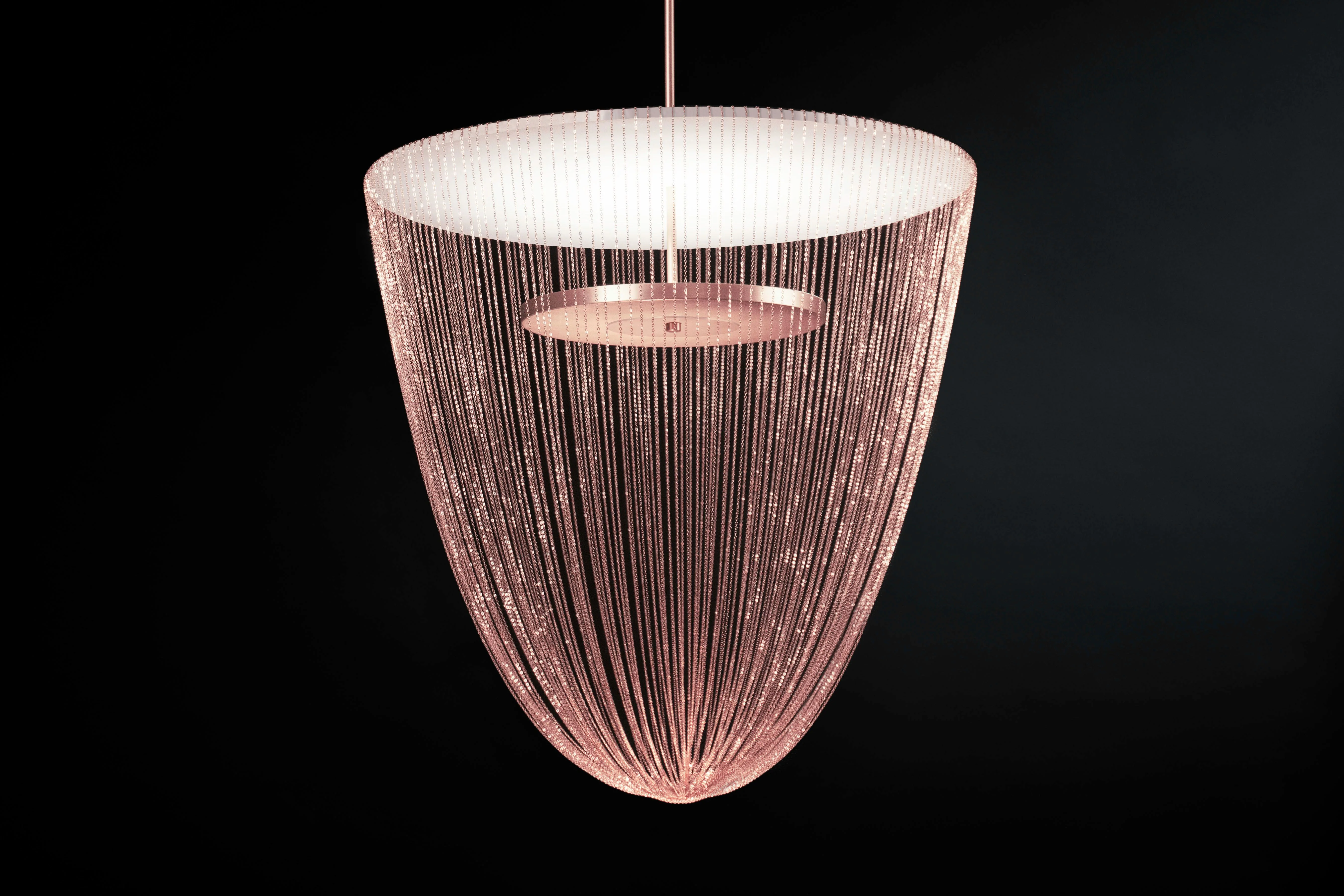 LAROSE GUYON CELESTE CHANDELIER / LARGE H30" x Ø30" - Image 3